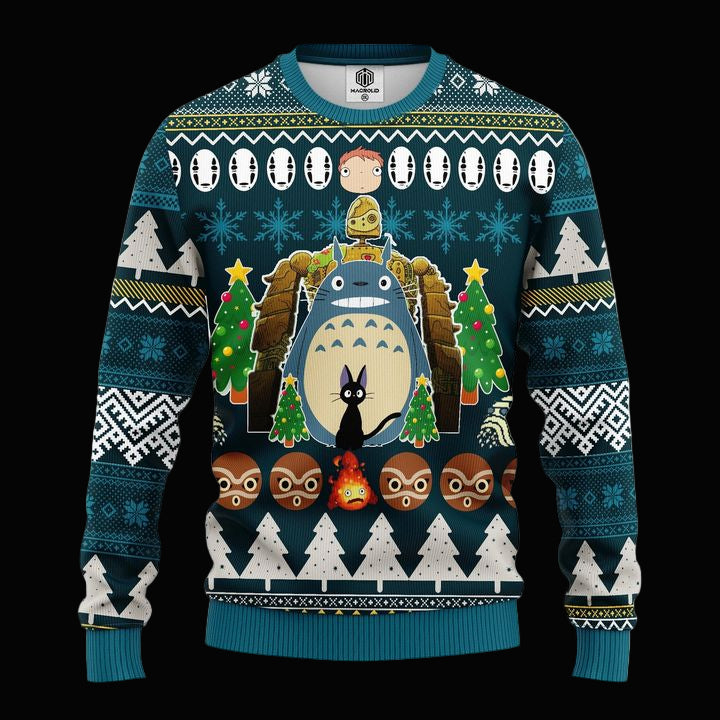 My Neighbor Is Totoro Anime Ugly Christmas Sweater Amazing Gift Idea Thanksgiving Gift ? Usalast