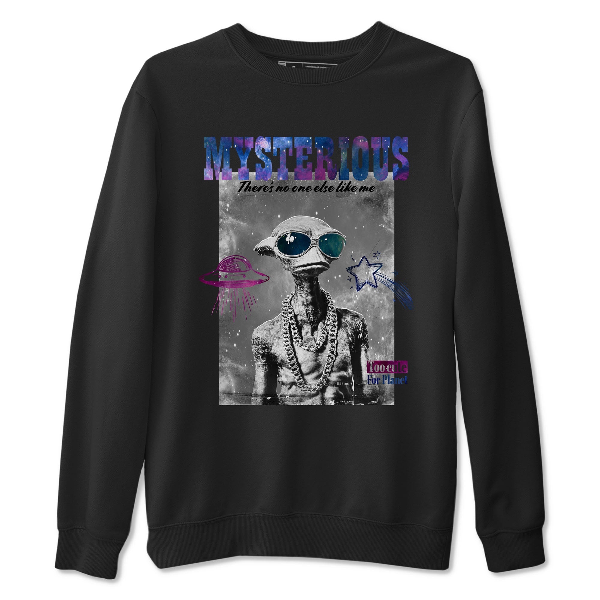 Mysterious Dude Sneaker Tees - Air Foamposite One Galaxy