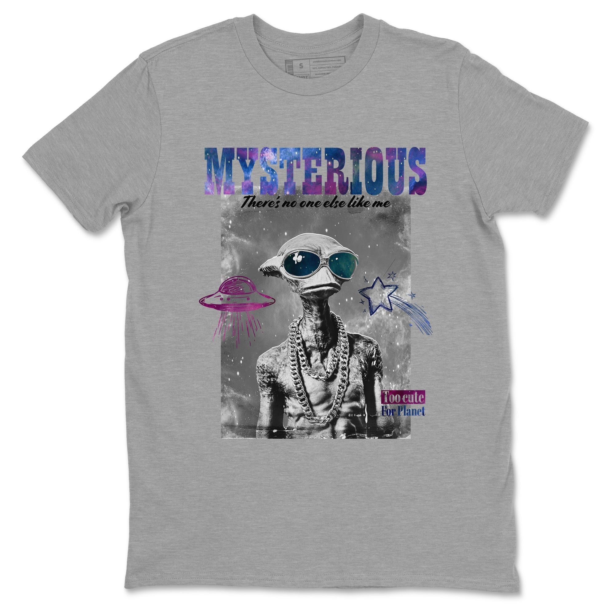 Mysterious Dude Sneaker Tees - Air Foamposite One Galaxy