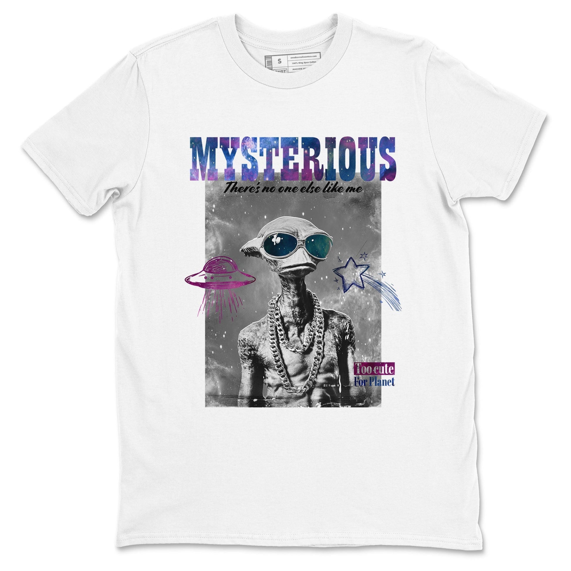 Mysterious Dude Sneaker Tees - Air Foamposite One Galaxy