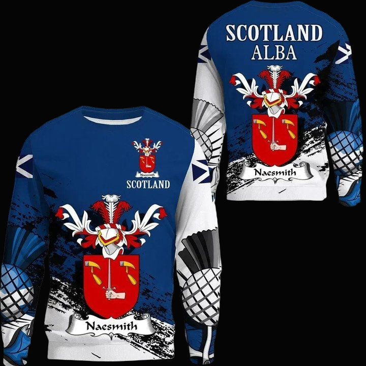 Naesmith Scottish Family Crest Scotland Special Sweater A7 ? Usalast