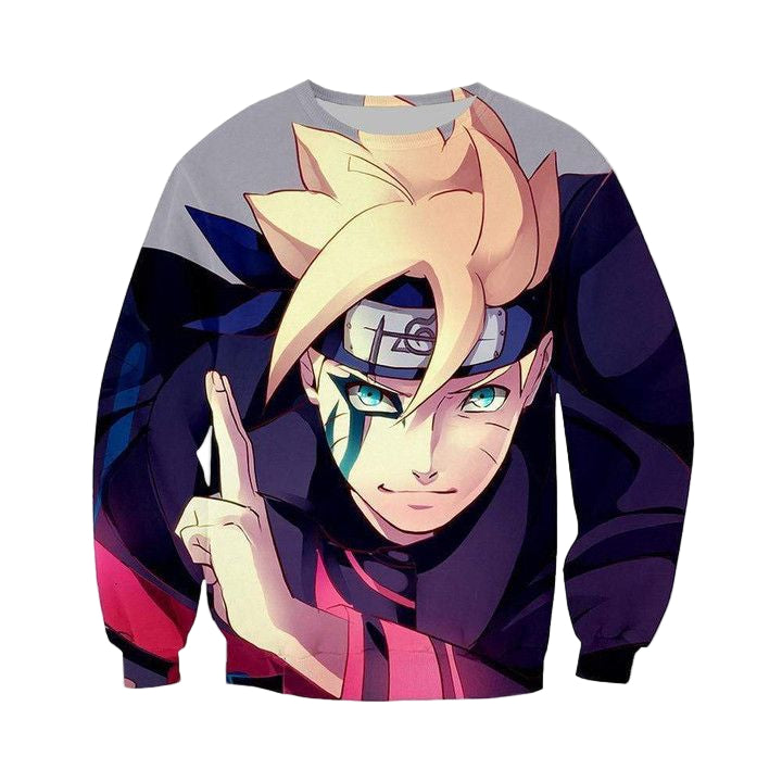 Naruto Sweater ? Boruto Summoning Chakra Sweater Sh9526 ? Usalast
