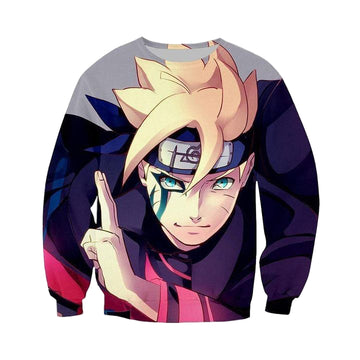 Naruto Sweater ? Boruto Summoning Chakra Sweater Sh9526 ? Usalast