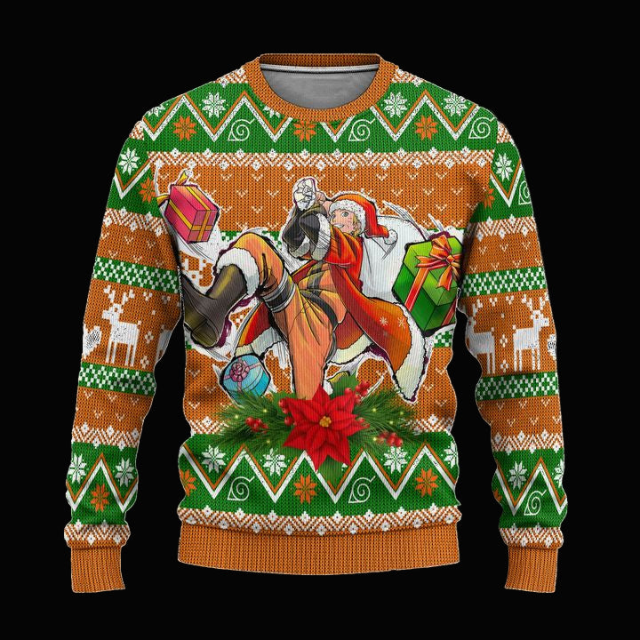 Naruto Uzumaki Ugly Christmas Sweater Custom Anime Xmas Gift ? Usalast