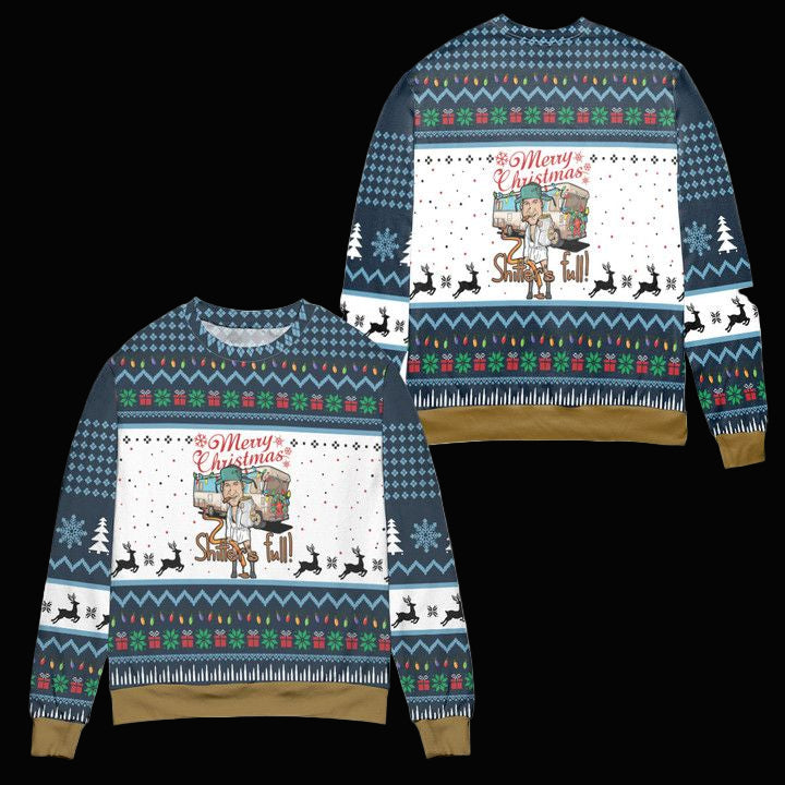 National Lampoons Christmas Vacation Shitters Full Ugly Christmas Sweater ? Blue ? Usalast