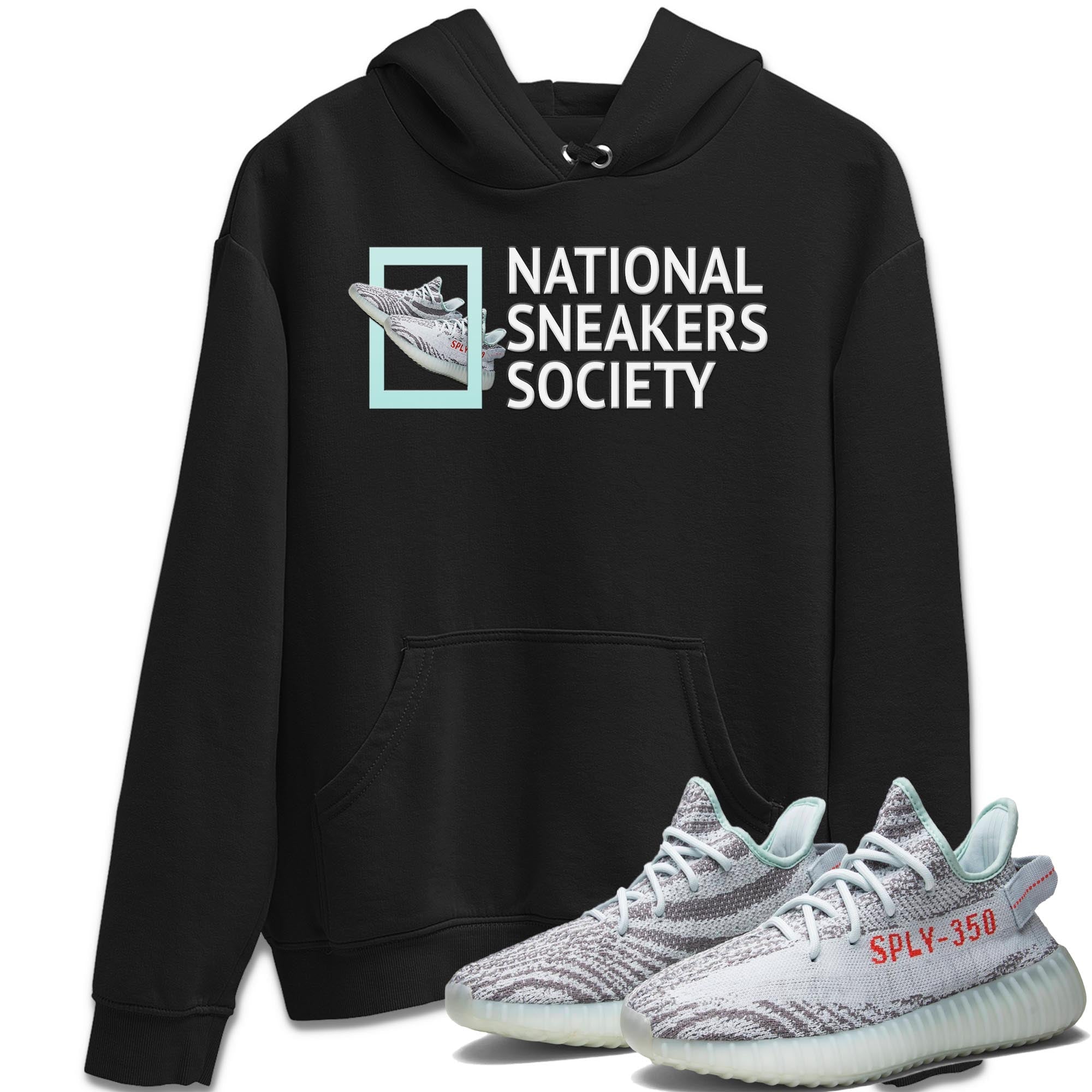 National Sneakers Unisex Tops - Yeezy 350 Blue Tint