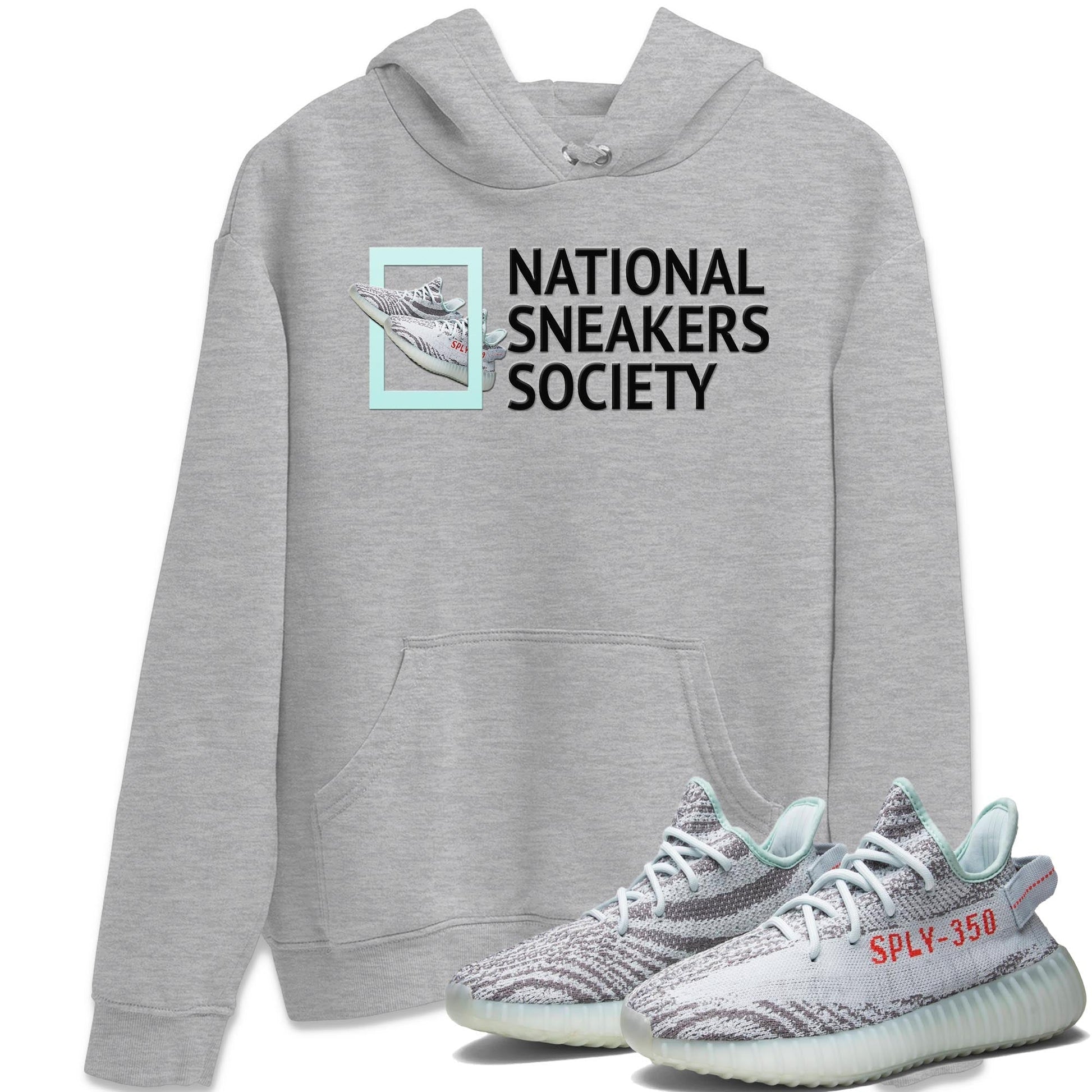 National Sneakers Unisex Tops - Yeezy 350 Blue Tint