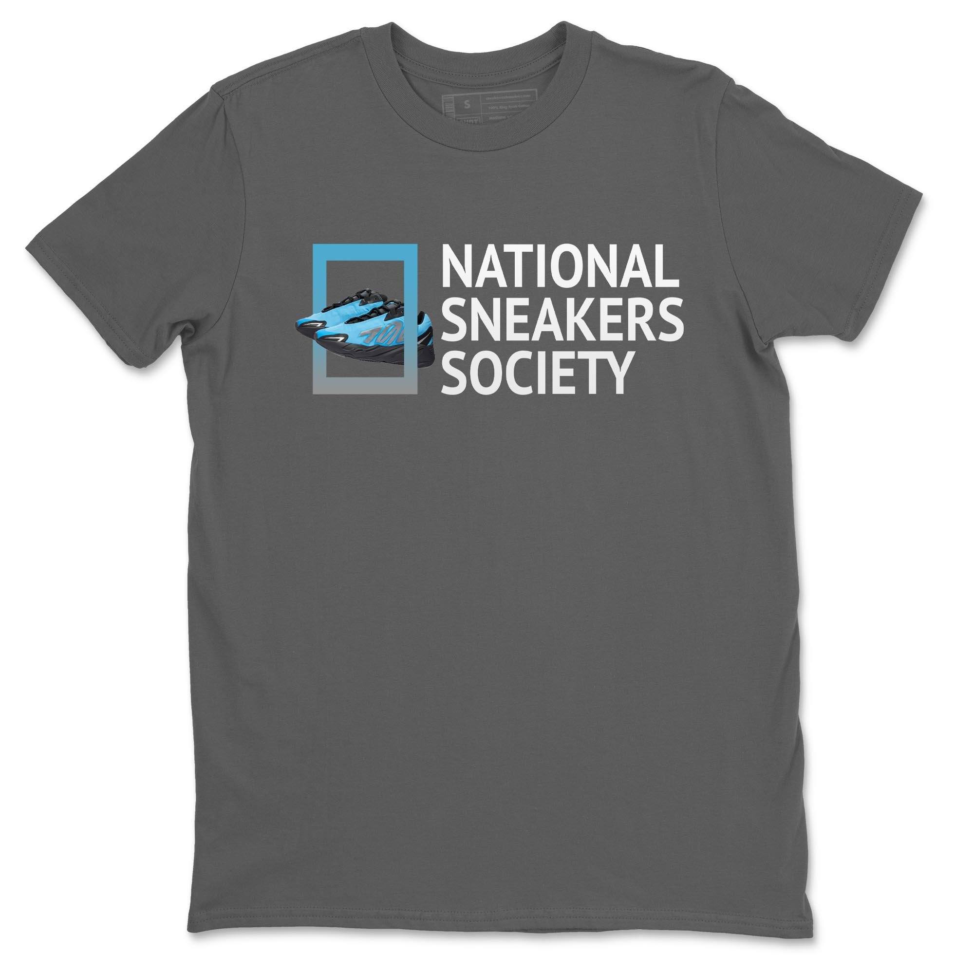National Sneakers Unisex Tops - Yeezy 700 Bright Cyan