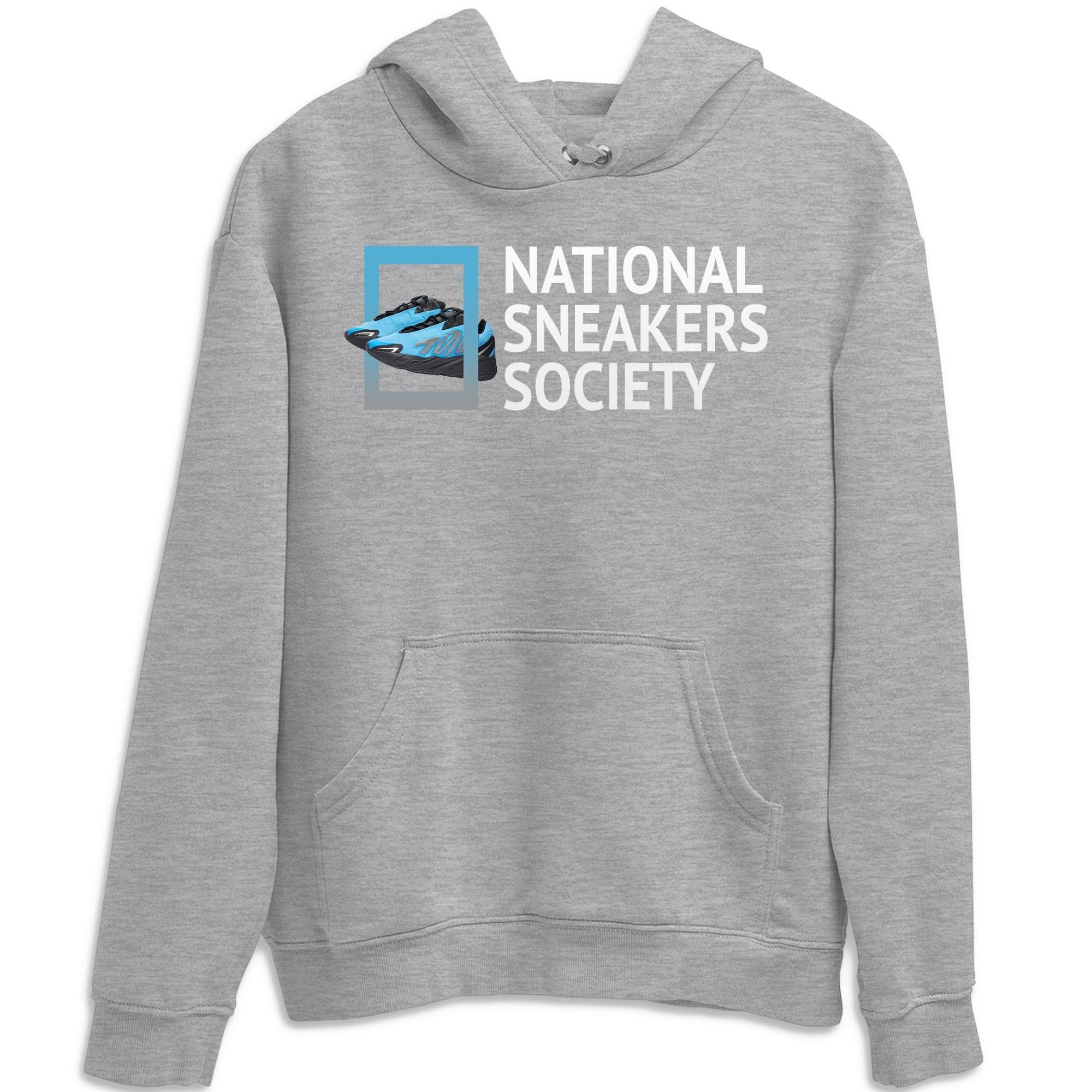 National Sneakers Unisex Tops - Yeezy 700 Bright Cyan