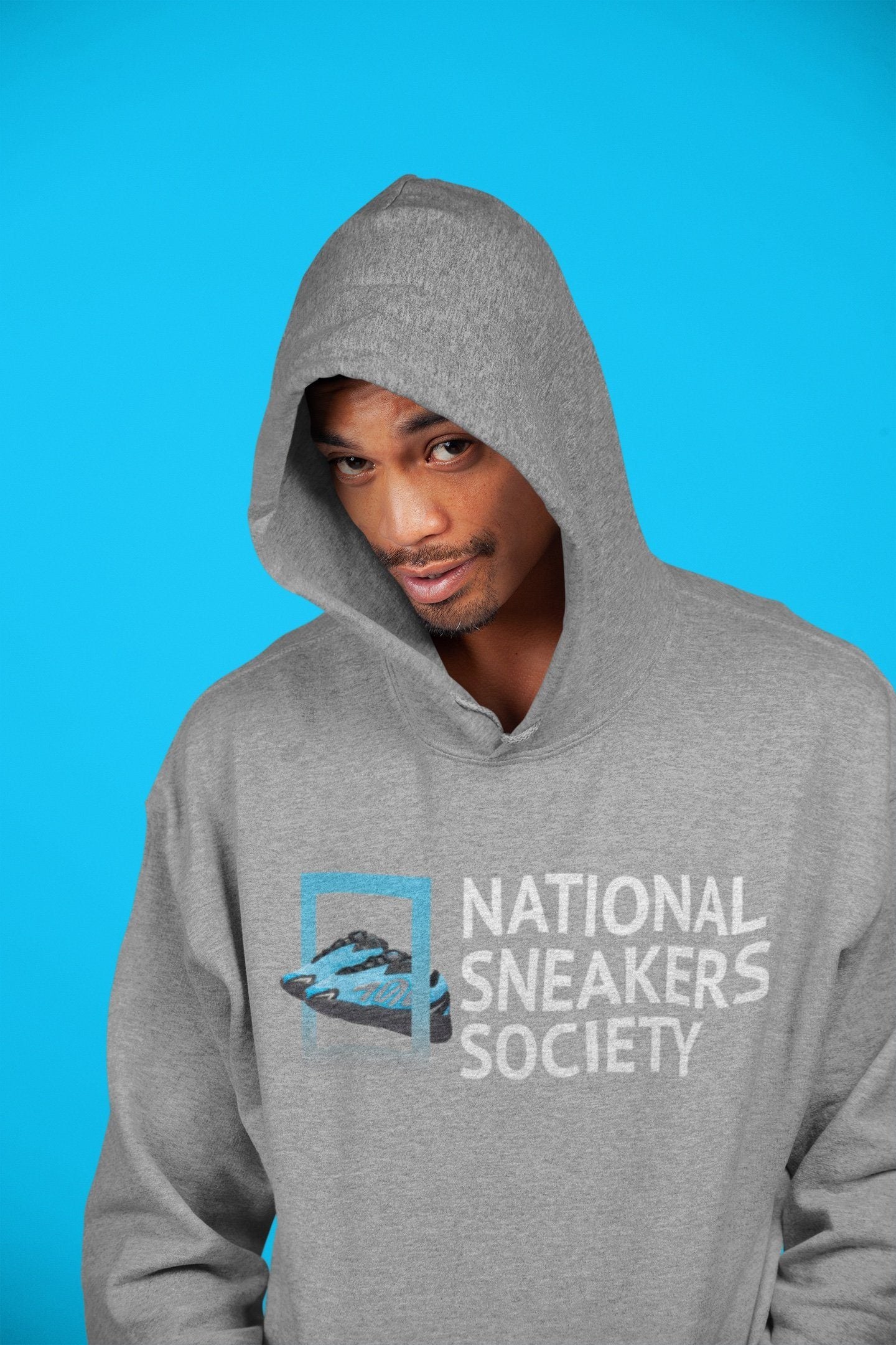 National Sneakers Unisex Tops - Yeezy 700 Bright Cyan
