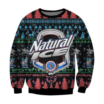 Natural Ice Beer Ugly Christmas Sweater 2022 ? Usalast