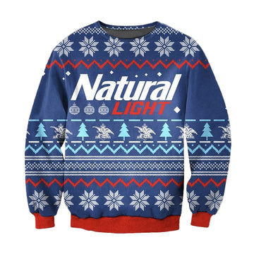 Natural Light Beer Ugly Christmas Sweater 2022 ? Usalast