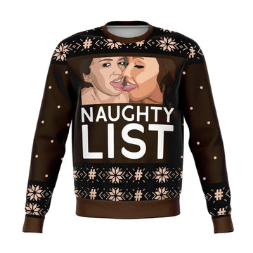 Naughty List Girls Meme 2022 Design 3d Ugly Christmas Sweater ? Usalast
