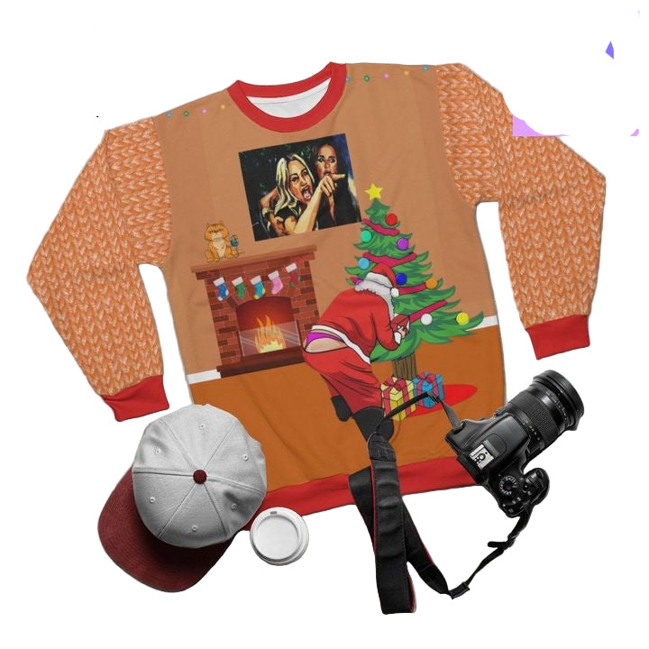 Naughty Santa Xmasits Not Fair 3d Ugly Christmas Sweater ? Usalast