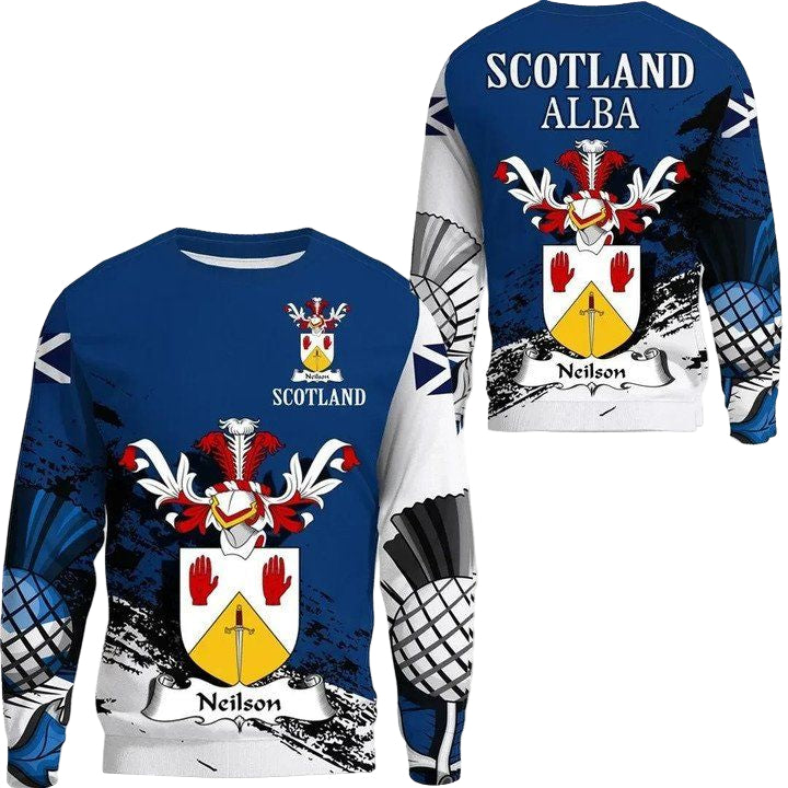 Neilson Scottish Family Crest Scotland Special Sweater A7 ? Usalast