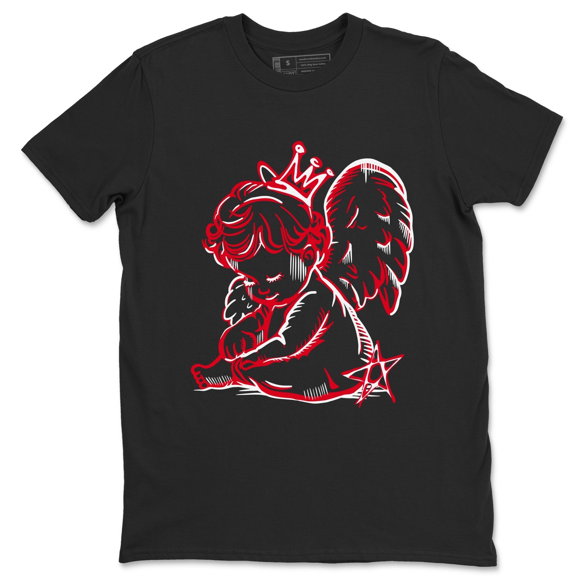 Neon Angel Sneaker Tees - Air Jordan 12 Flu Game
