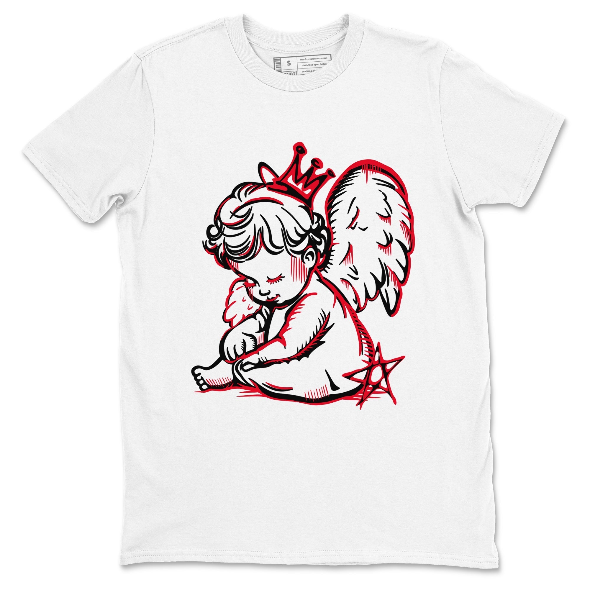 Neon Angel Sneaker Tees - Air Jordan 12 Flu Game