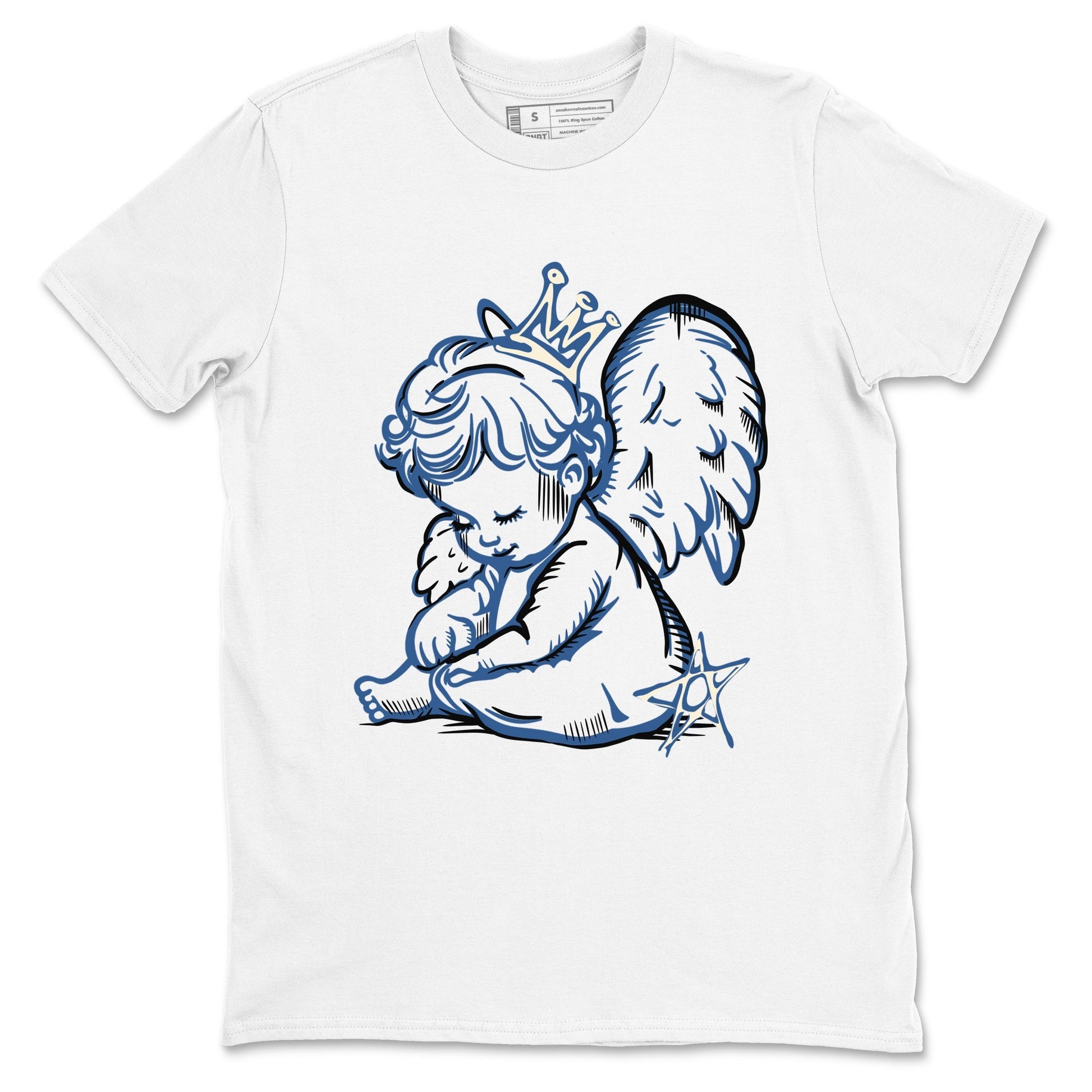 Neon Angel Sneaker Tees - Air Jordan 3 A Ma Maniere x Diffused Blue