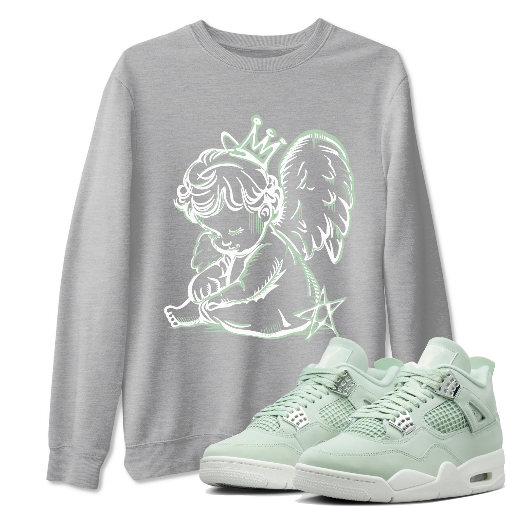 Neon Angel Sneaker Tees - Air Jordan 4 Abundance