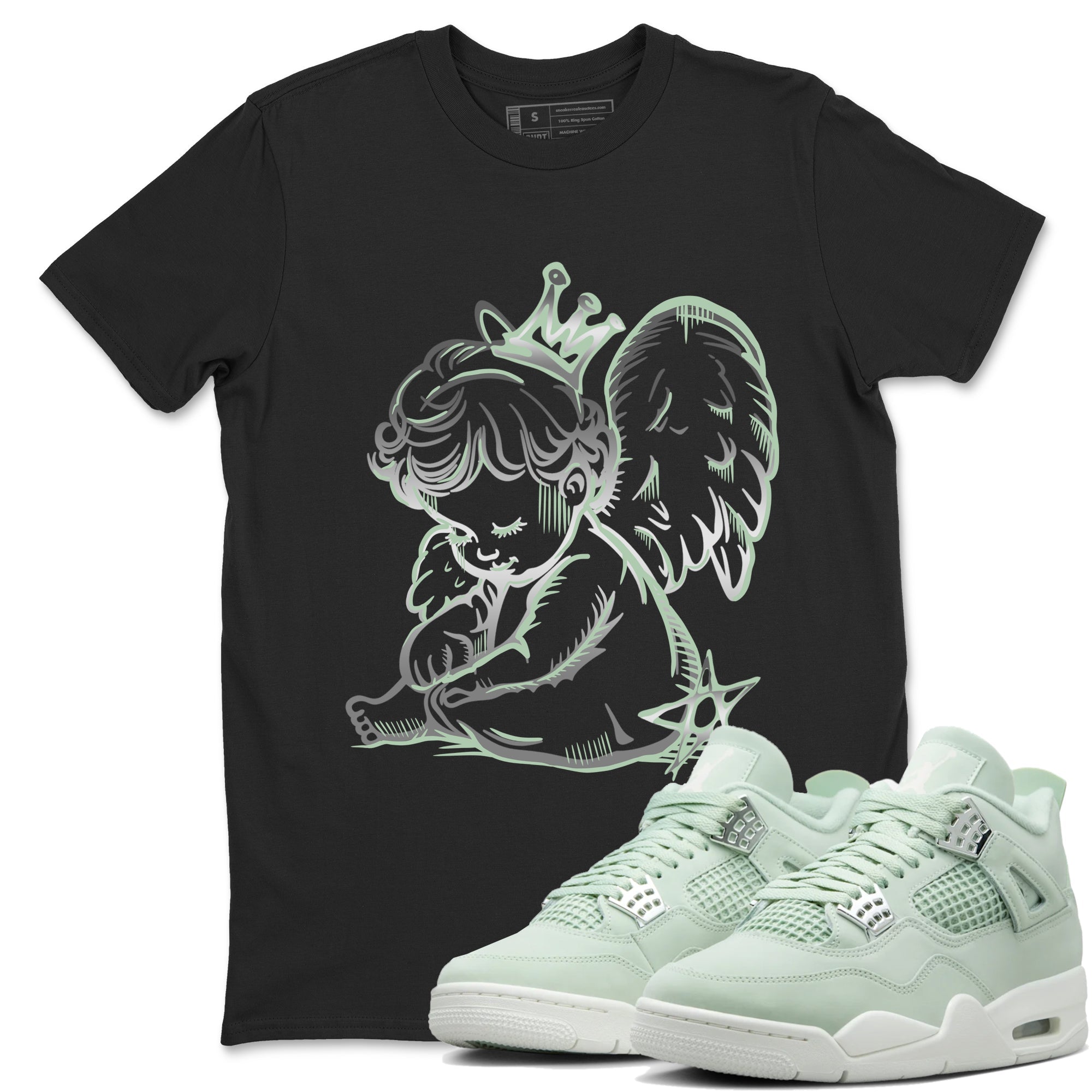 Neon Angel Sneaker Tees - Air Jordan 4 Abundance