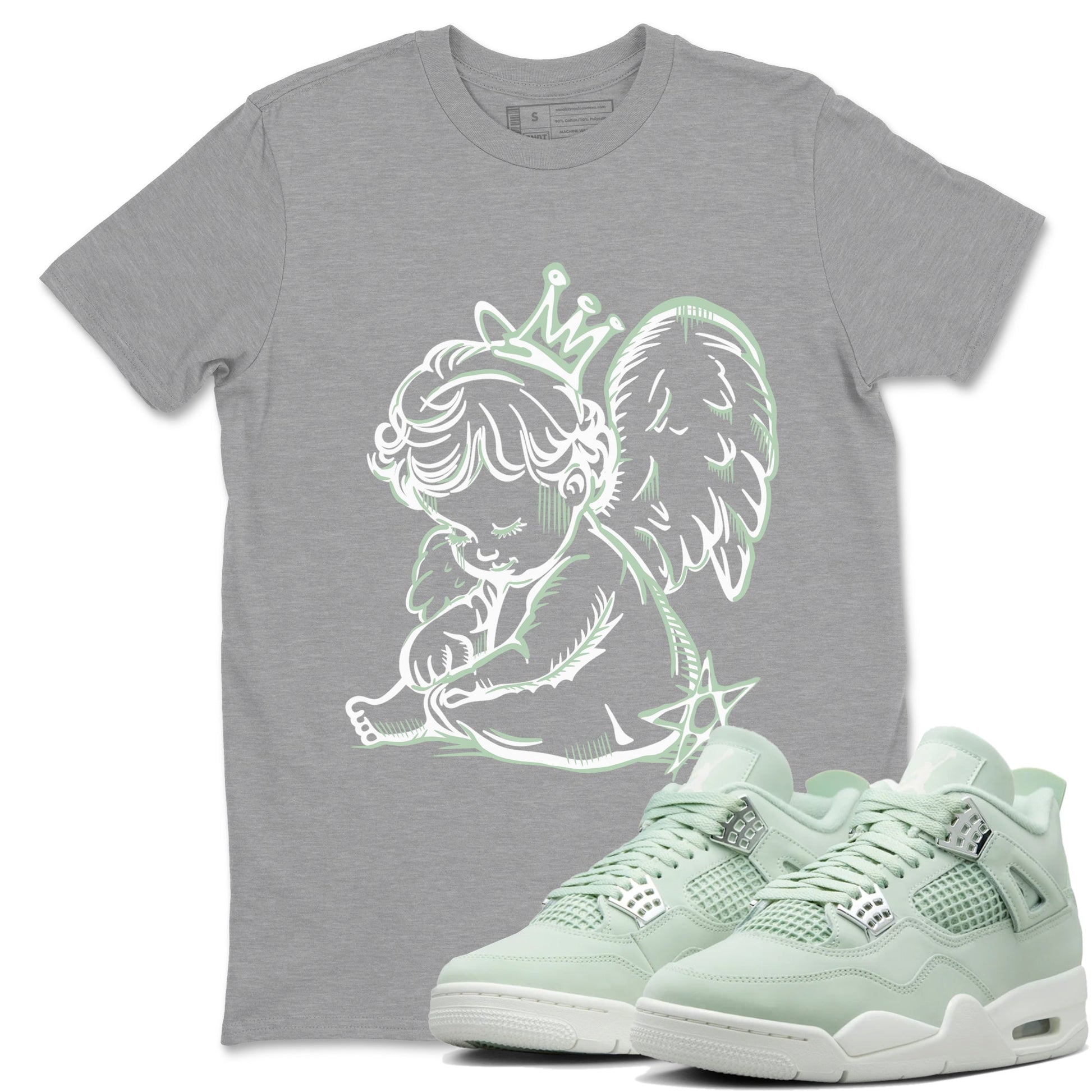 Neon Angel Sneaker Tees - Air Jordan 4 Abundance