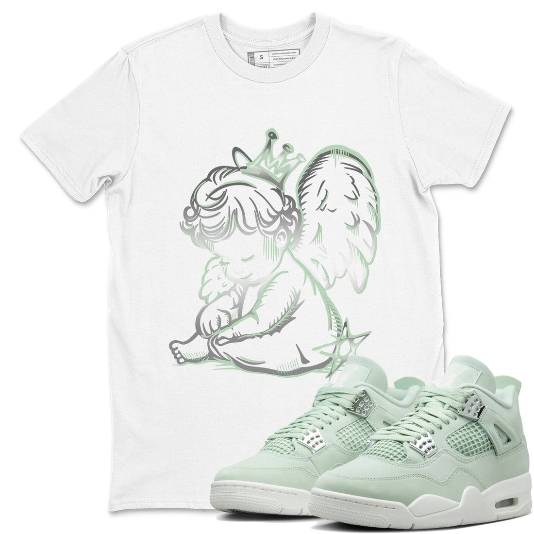 Neon Angel Sneaker Tees - Air Jordan 4 Abundance