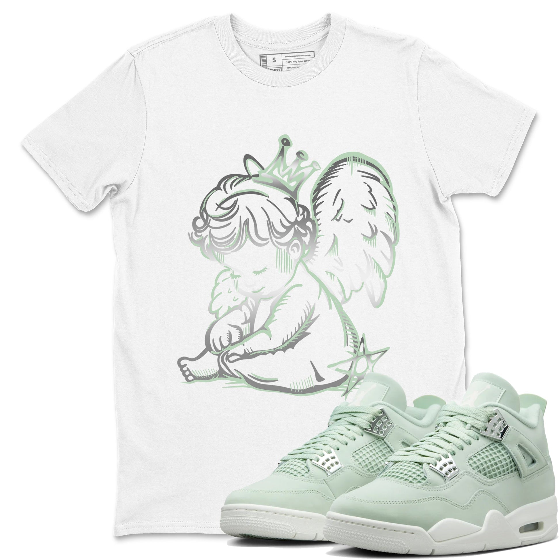 Neon Angel Sneaker Tees - Air Jordan 4 Abundance