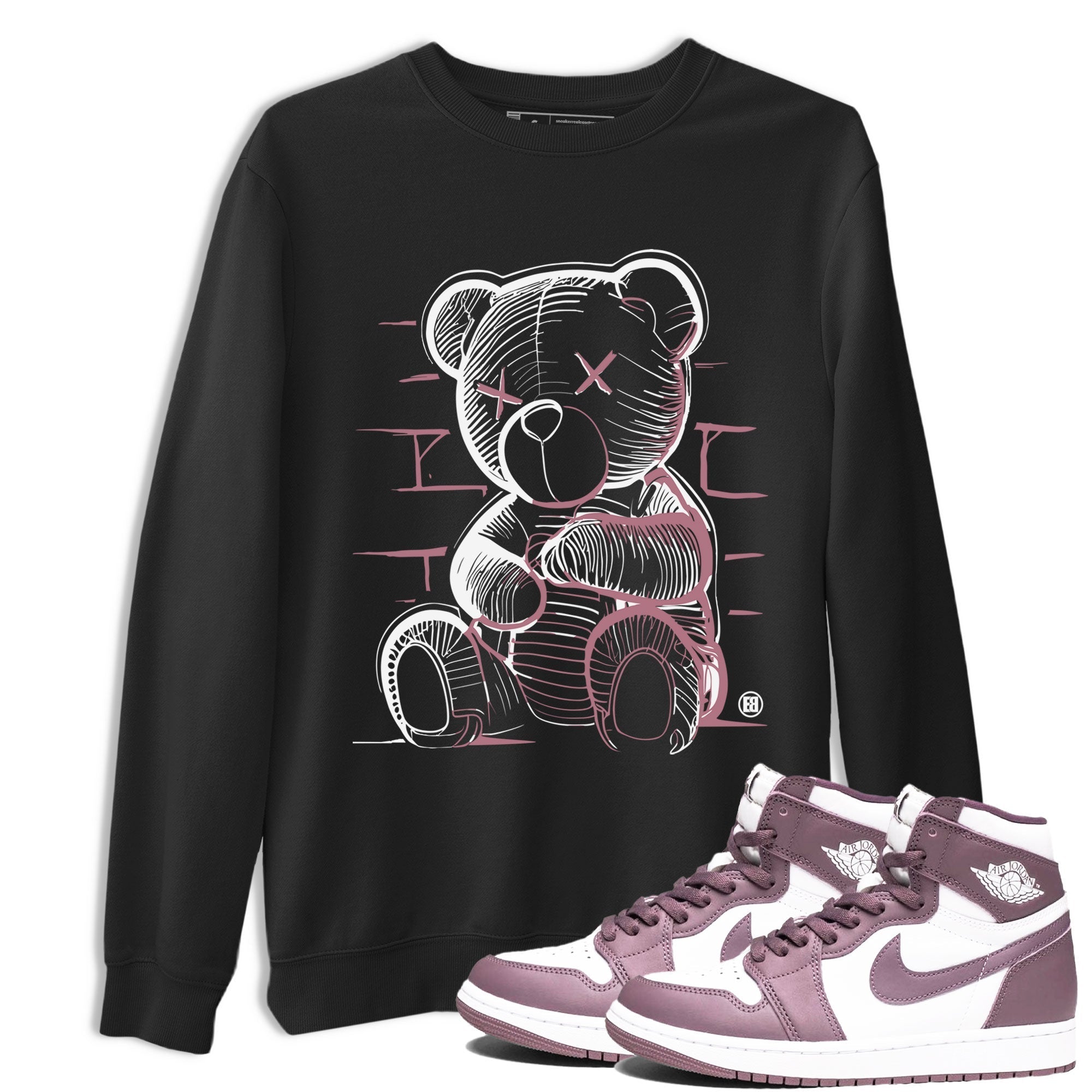 Neon Bear Sneaker Tee - Air Jordan 1 Mauve