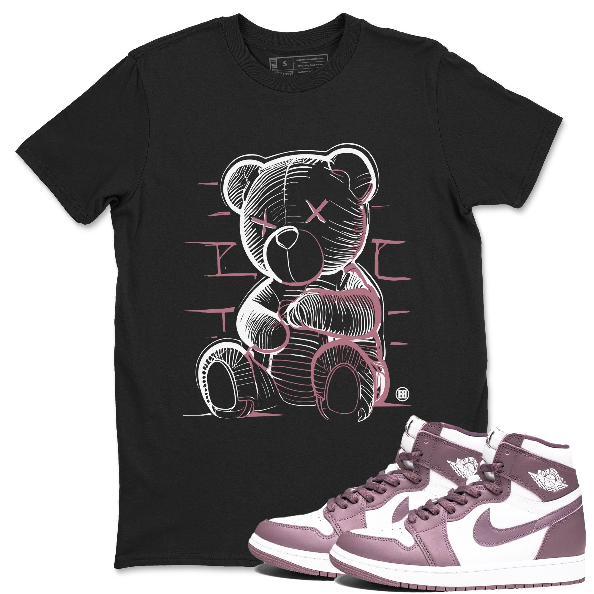 Neon Bear Sneaker Tee - Air Jordan 1 Mauve