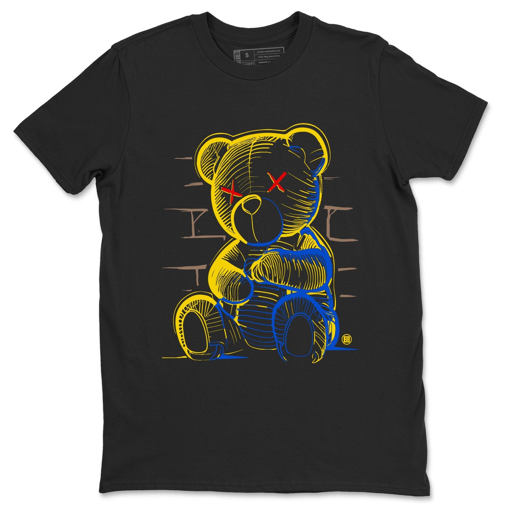 Neon Bear Sneaker Tees - Air Jordan 1 Travis Scott Canary