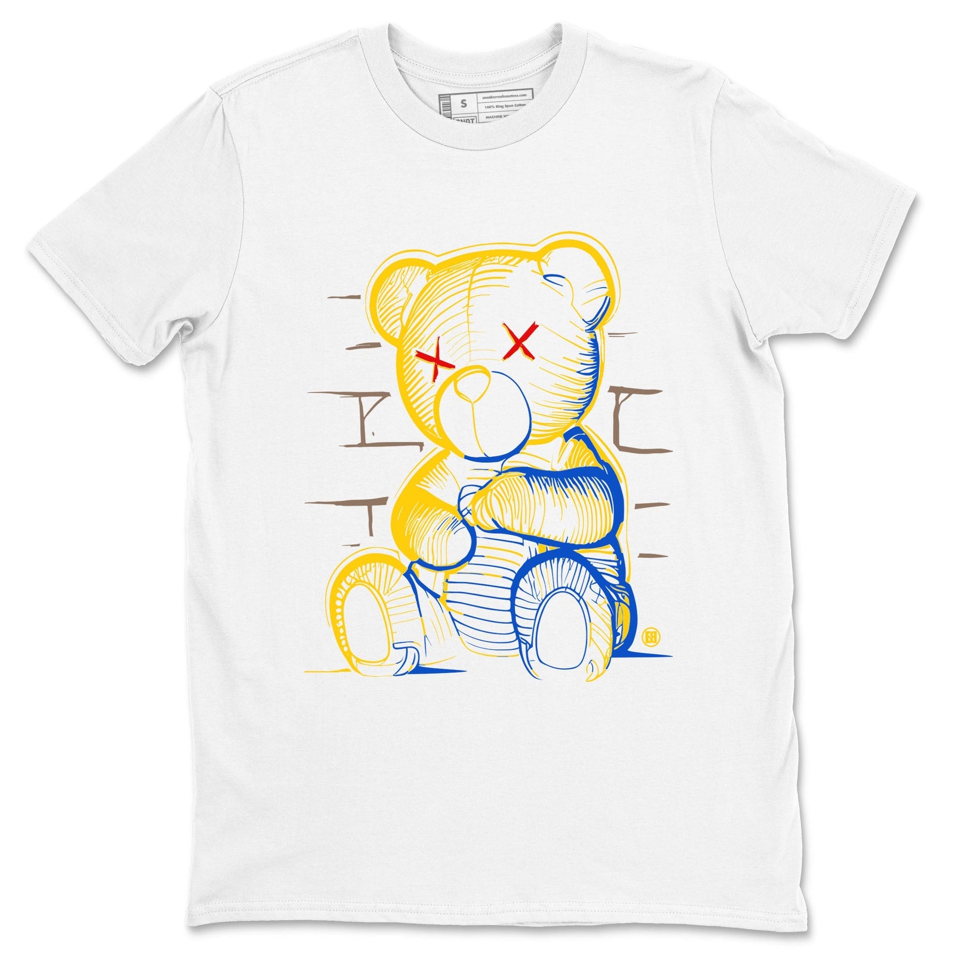Neon Bear Sneaker Tees - Air Jordan 1 Travis Scott Canary