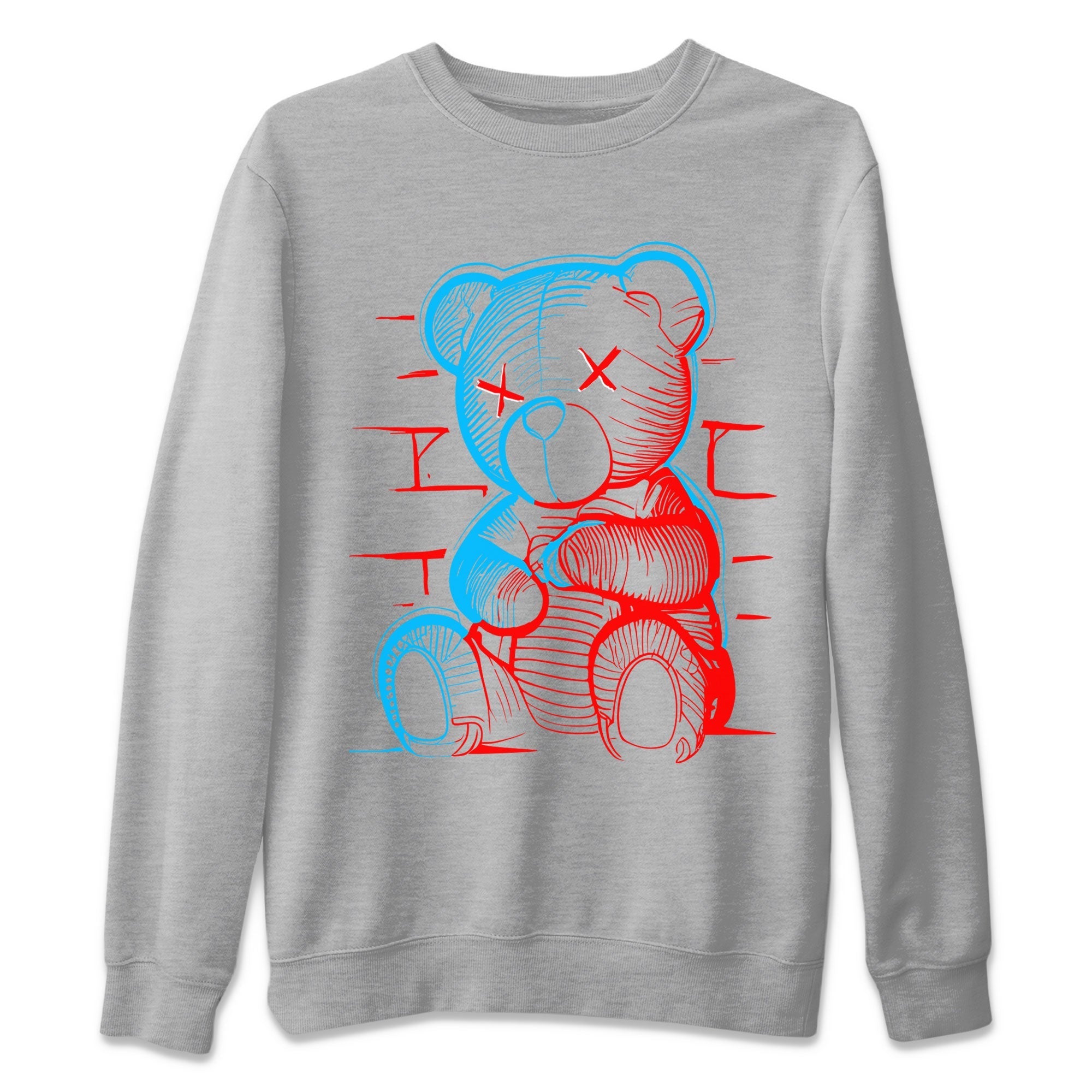 Neon Bear Unisex Tops - Air Jordan 1 UNC to Chicago