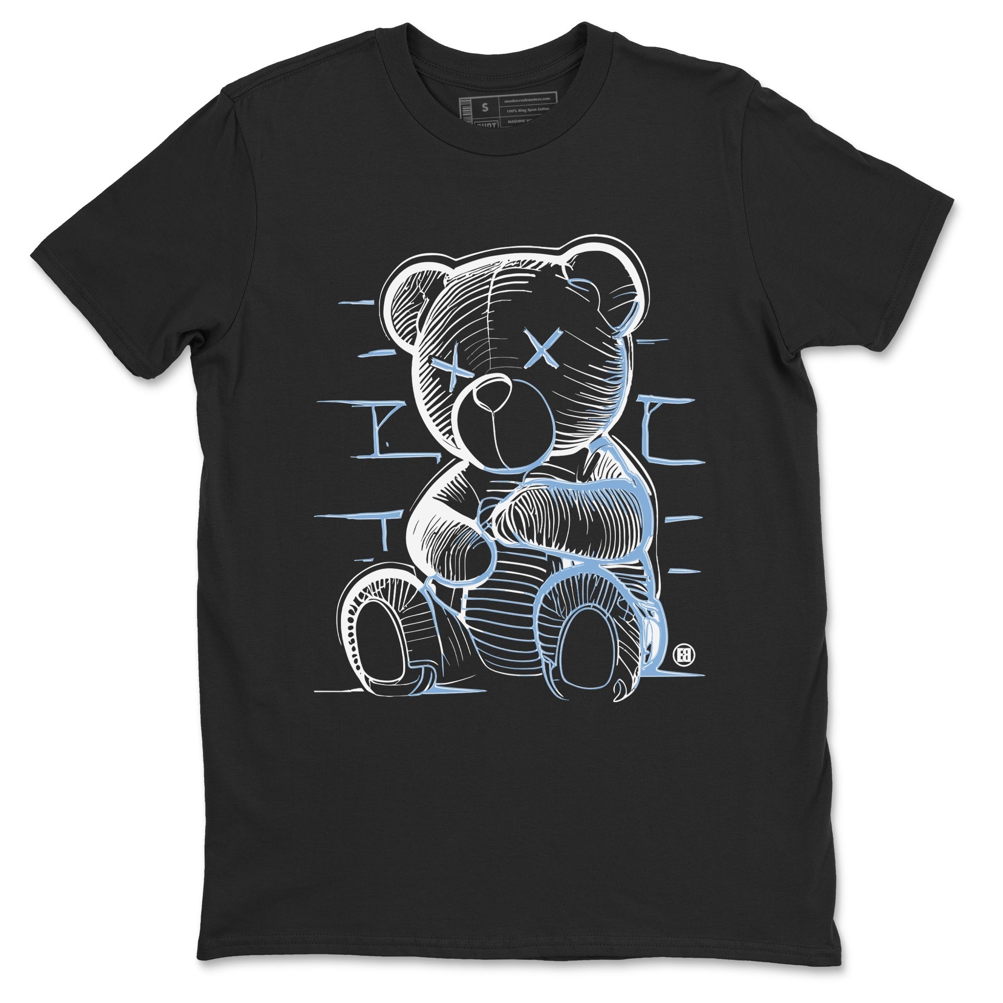 Neon Bear Sneaker Tees - Air Jordan 11 Legend Blue