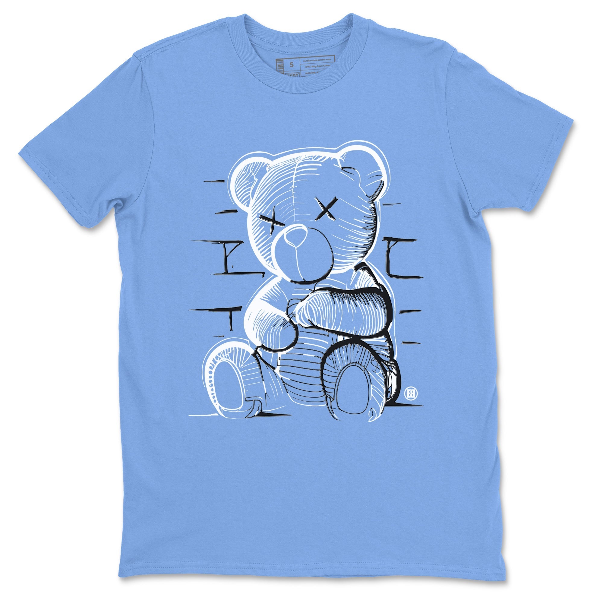 Neon Bear Sneaker Tees - Air Jordan 11 Legend Blue