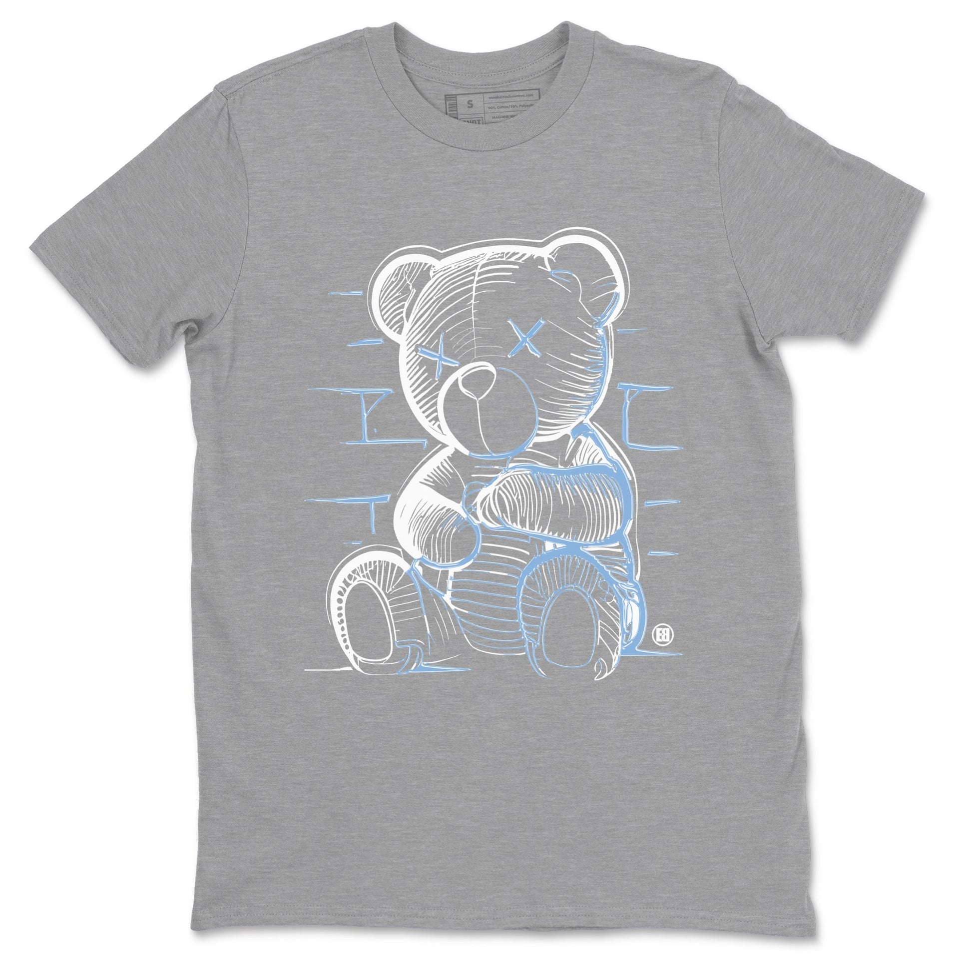 Neon Bear Sneaker Tees - Air Jordan 11 Legend Blue
