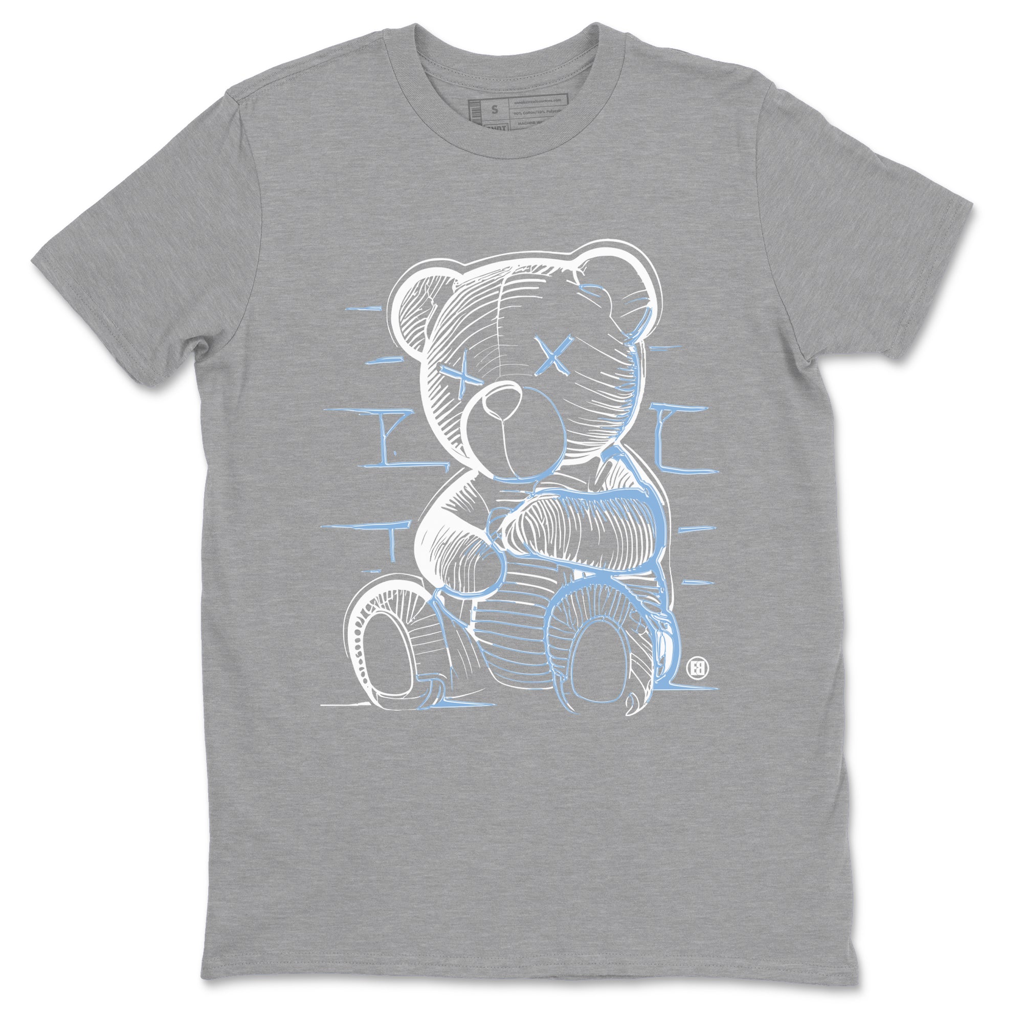 Neon Bear Sneaker Tees - Air Jordan 11 Legend Blue