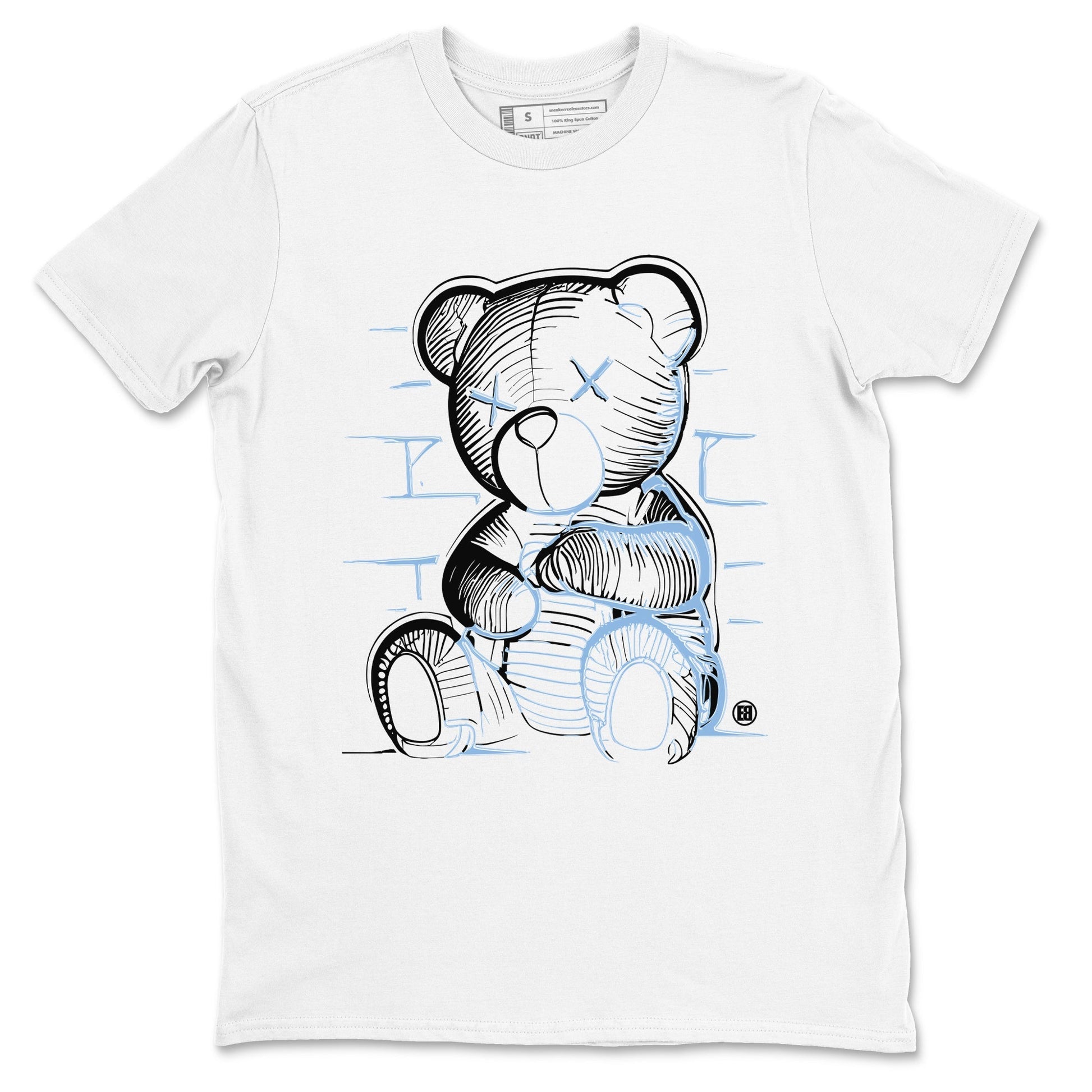 Neon Bear Sneaker Tees - Air Jordan 11 Legend Blue
