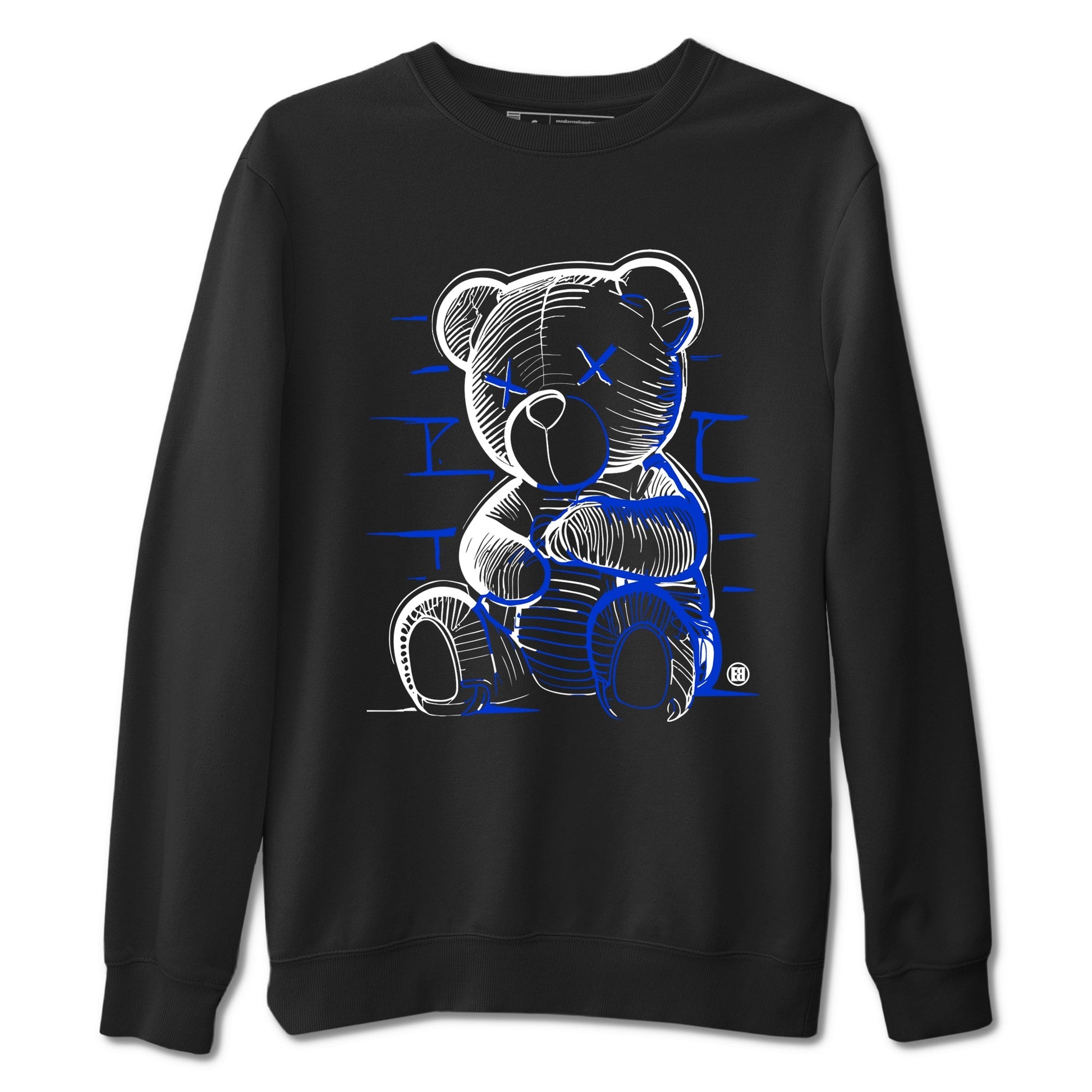 Neon Bear Sneaker Tees - Air Jordan 12 Blueberry