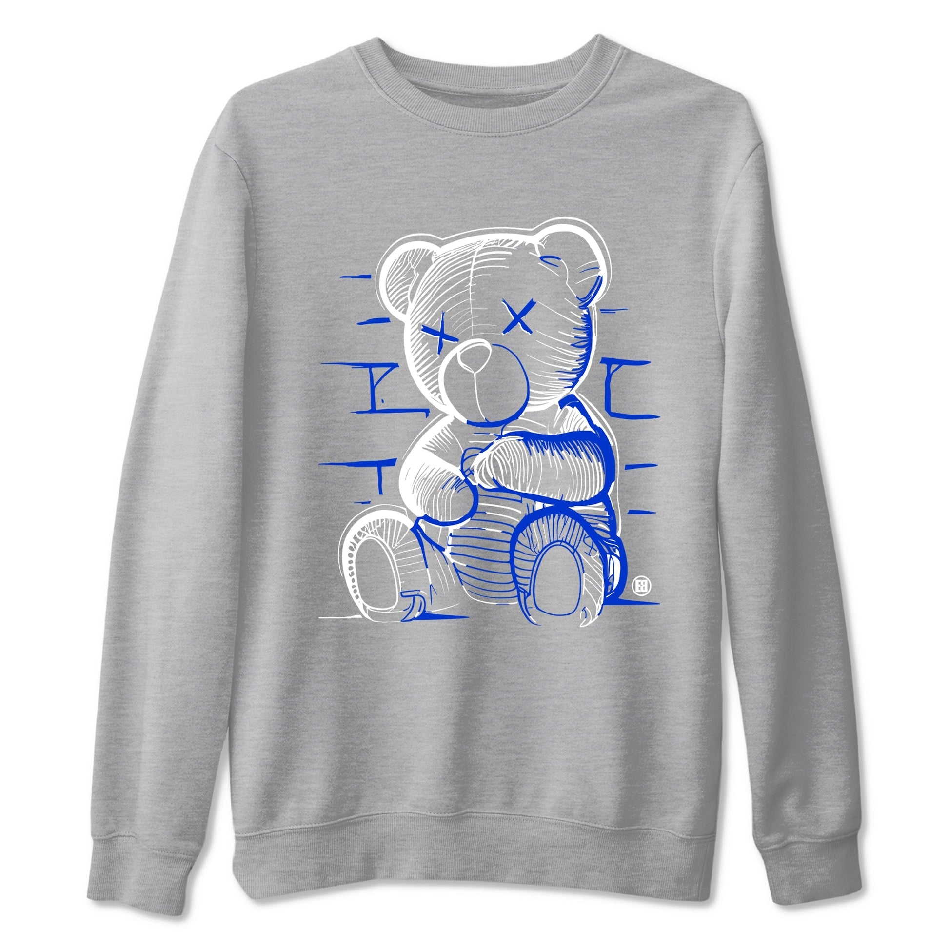 Neon Bear Sneaker Tees - Air Jordan 12 Blueberry