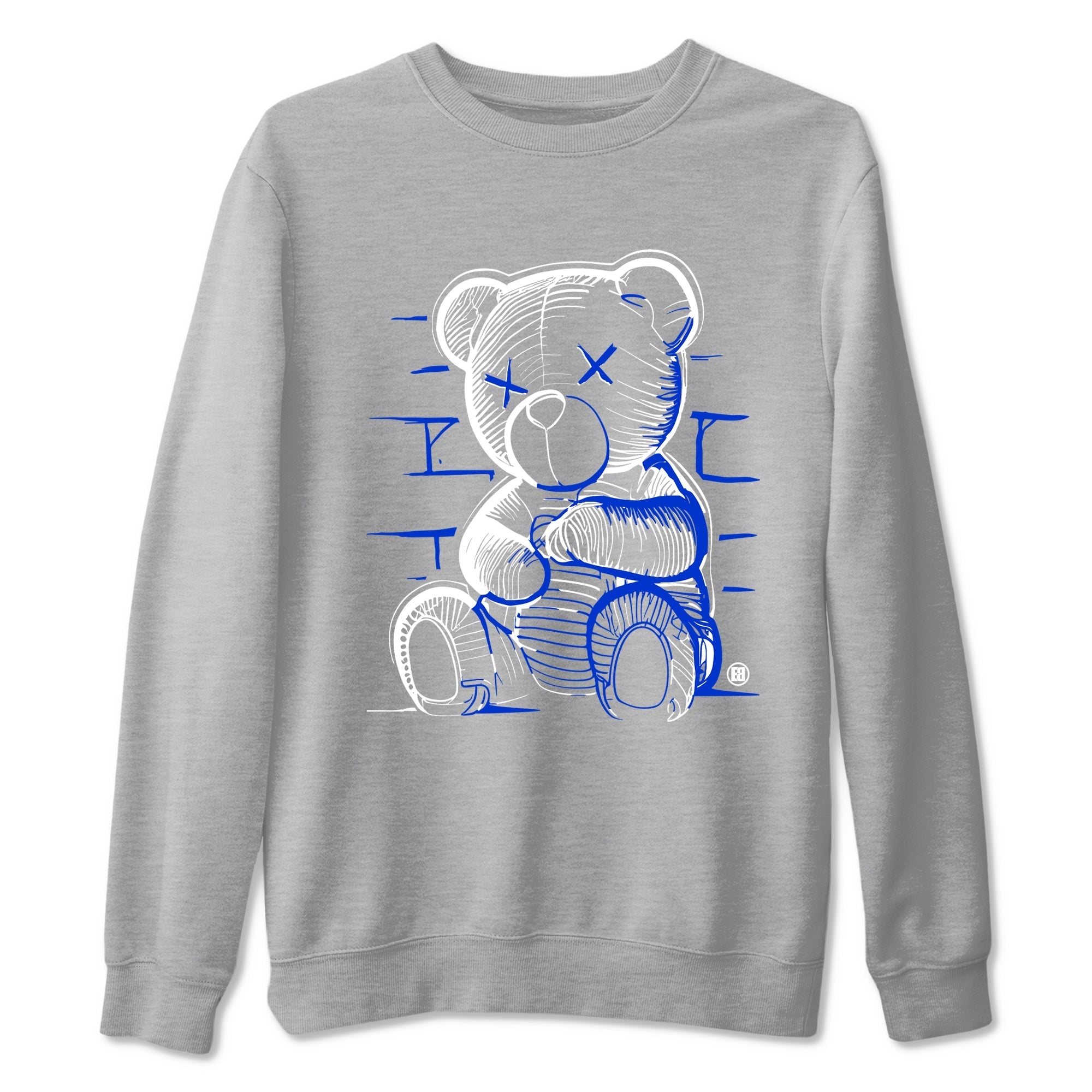 Neon Bear Sneaker Tees - Air Jordan 12 Blueberry