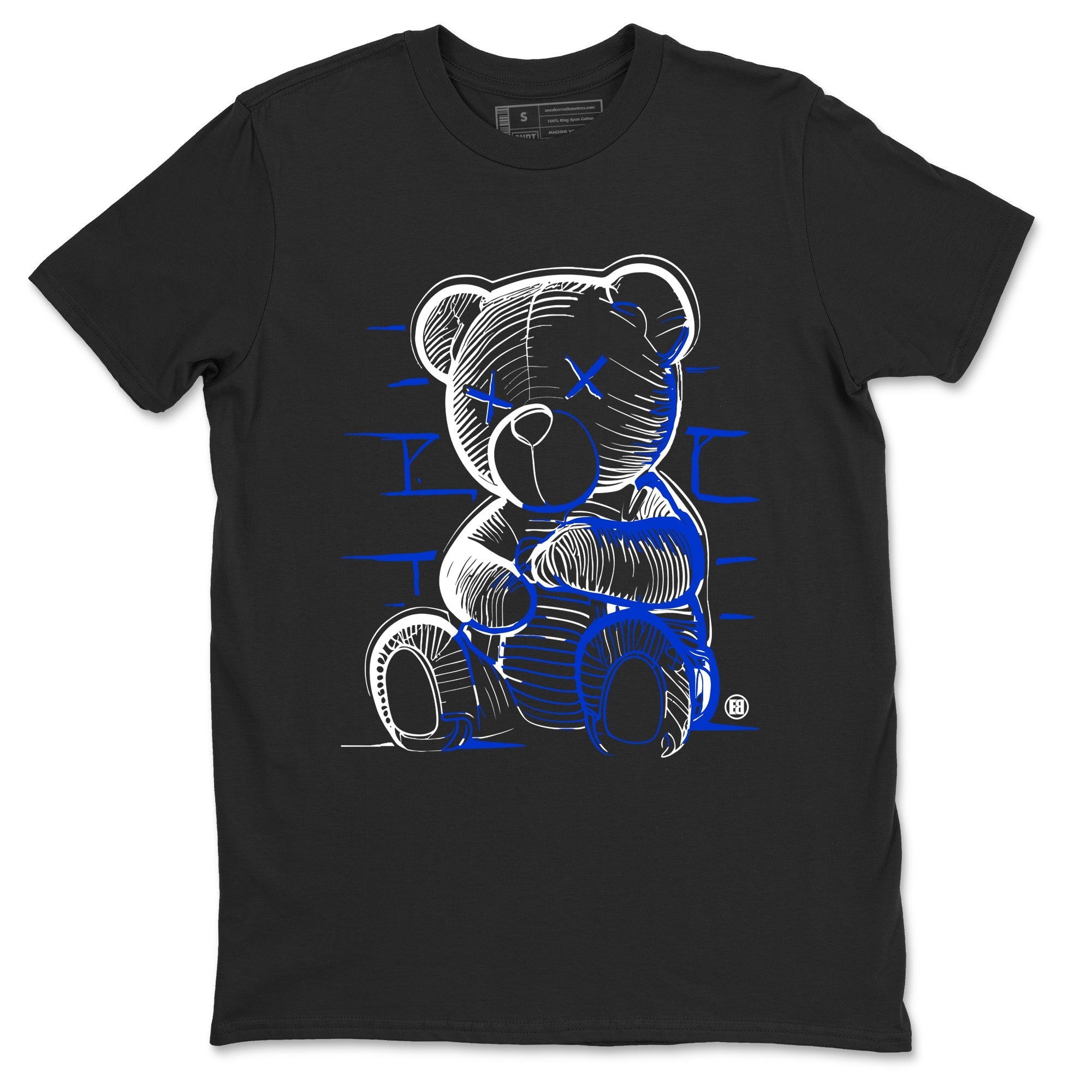 Neon Bear Sneaker Tees - Air Jordan 12 Blueberry