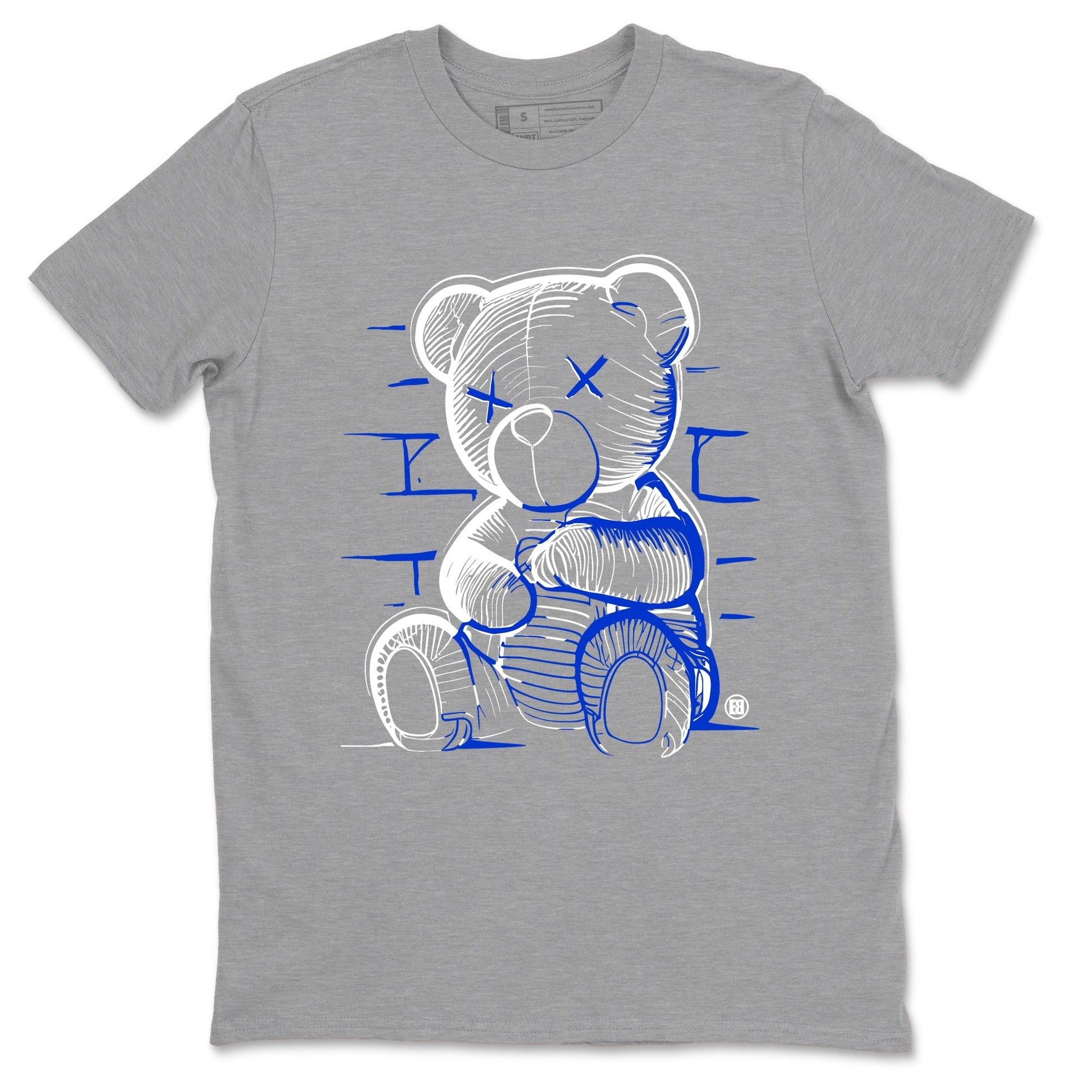 Neon Bear Sneaker Tees - Air Jordan 12 Blueberry
