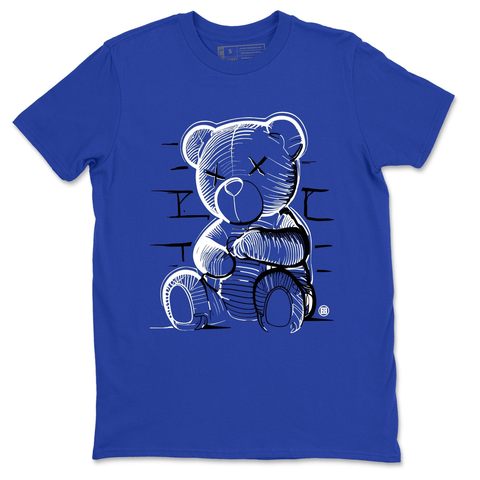 Neon Bear Sneaker Tees - Air Jordan 12 Blueberry