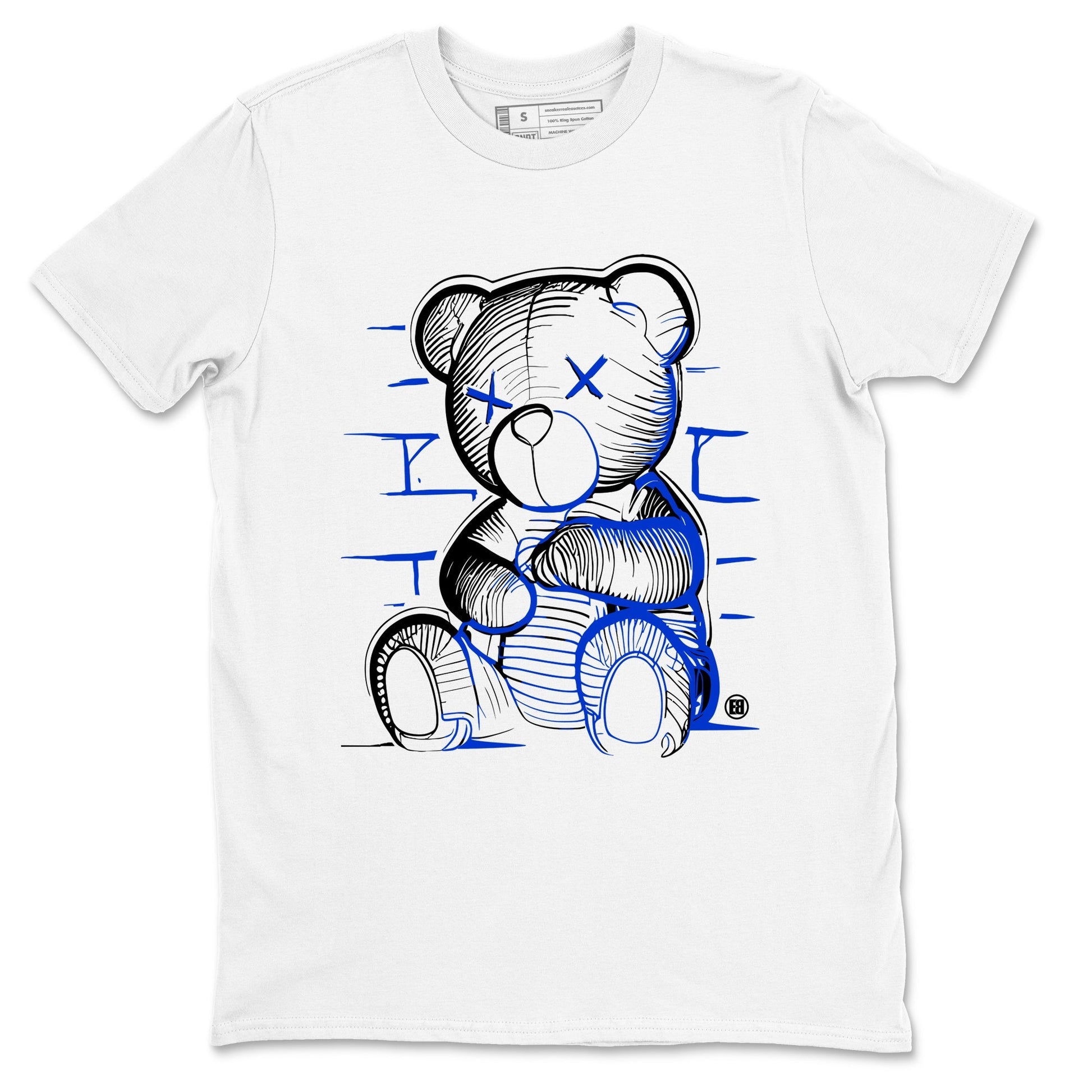Neon Bear Sneaker Tees - Air Jordan 12 Blueberry