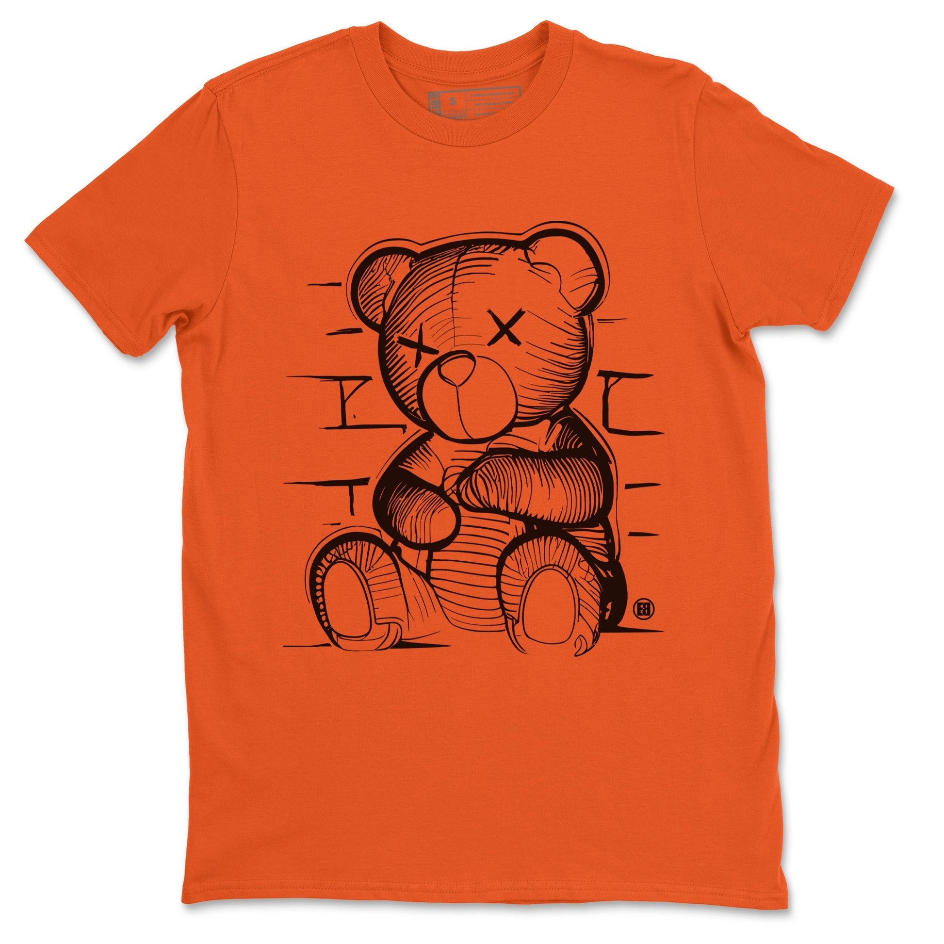 Neon Bear Unisex Tops - Air Jordan 12 Brilliant Orange