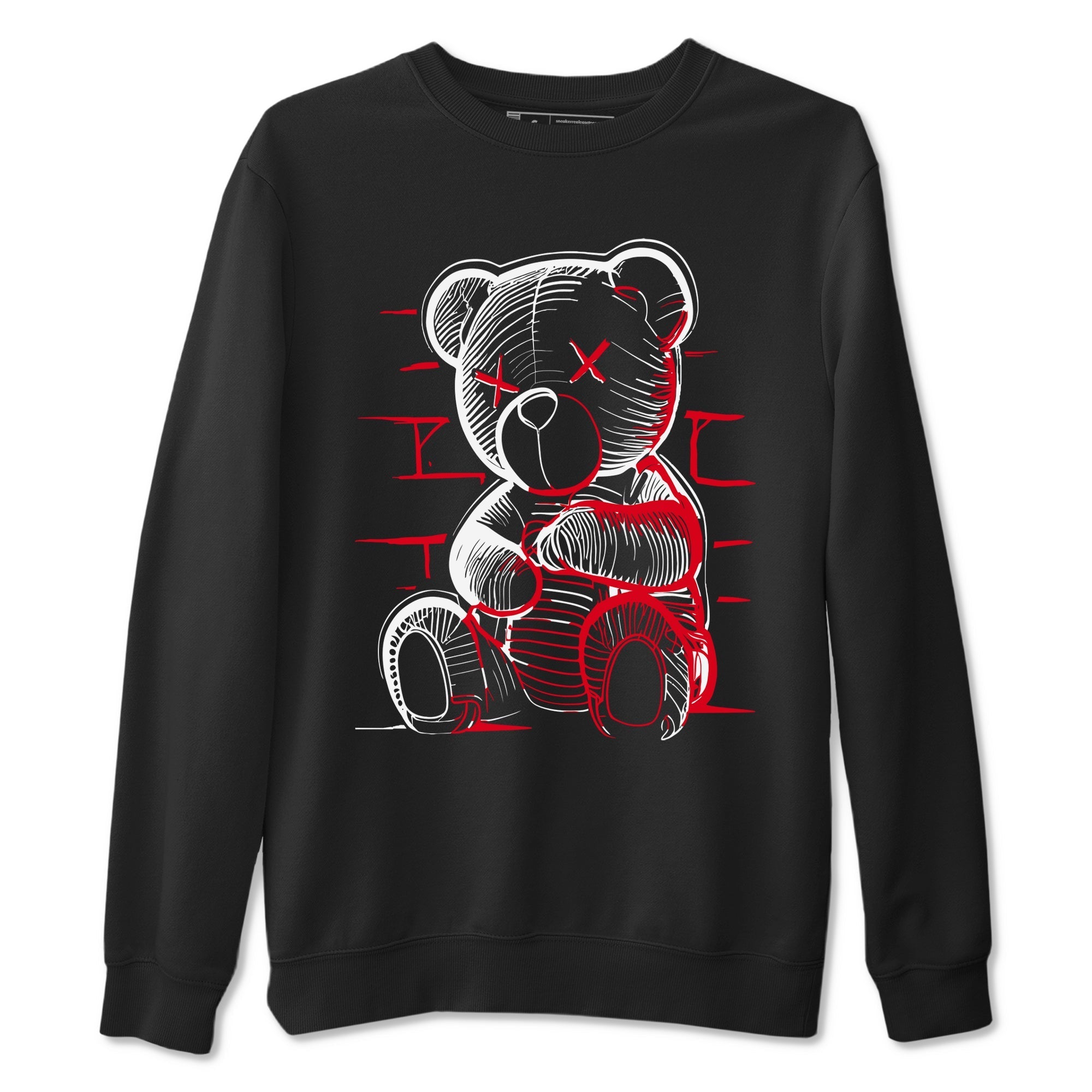 Neon Bear Sneaker Tees - Air Jordan 12 Flu Game