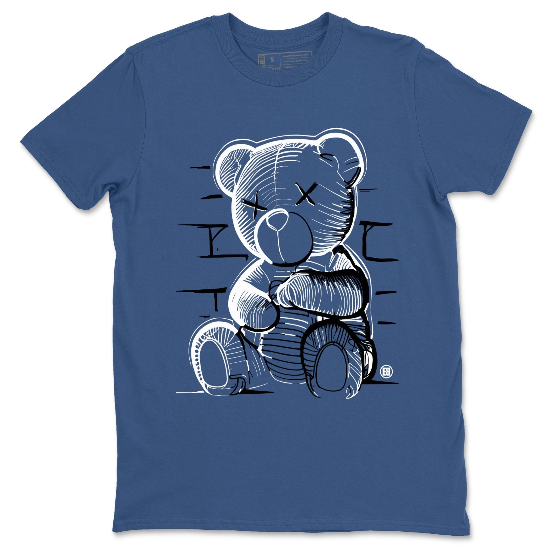 Neon Bear Sneaker Tees - Air Jordan 3 A Ma Maniere x Diffused Blue