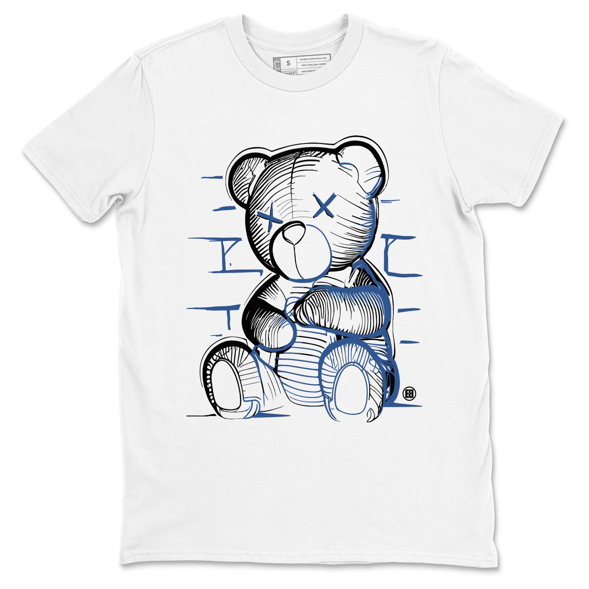 Neon Bear Sneaker Tees - Air Jordan 3 A Ma Maniere x Diffused Blue