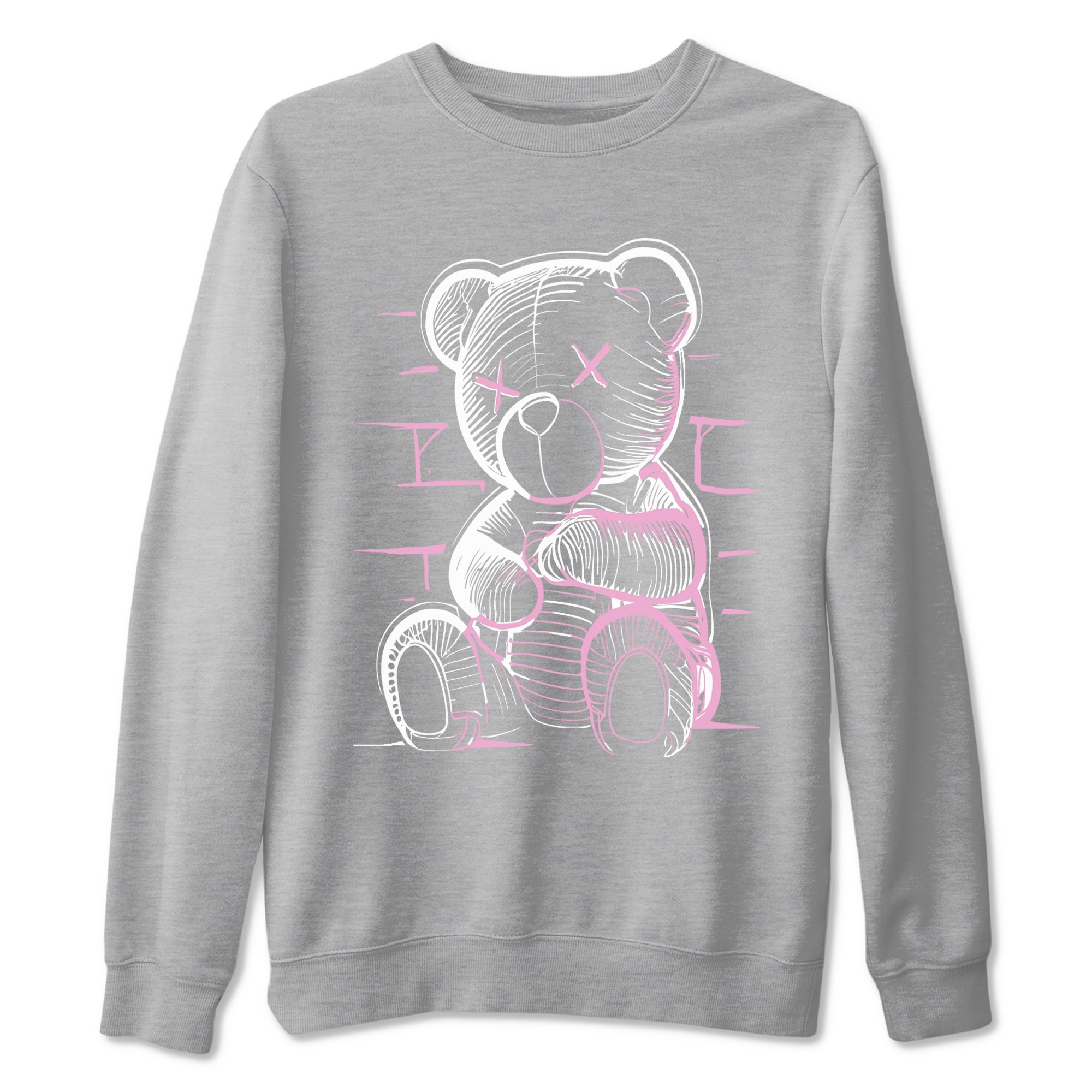 Neon Bear Sneaker Tees - Air Jordan 4 Orchid