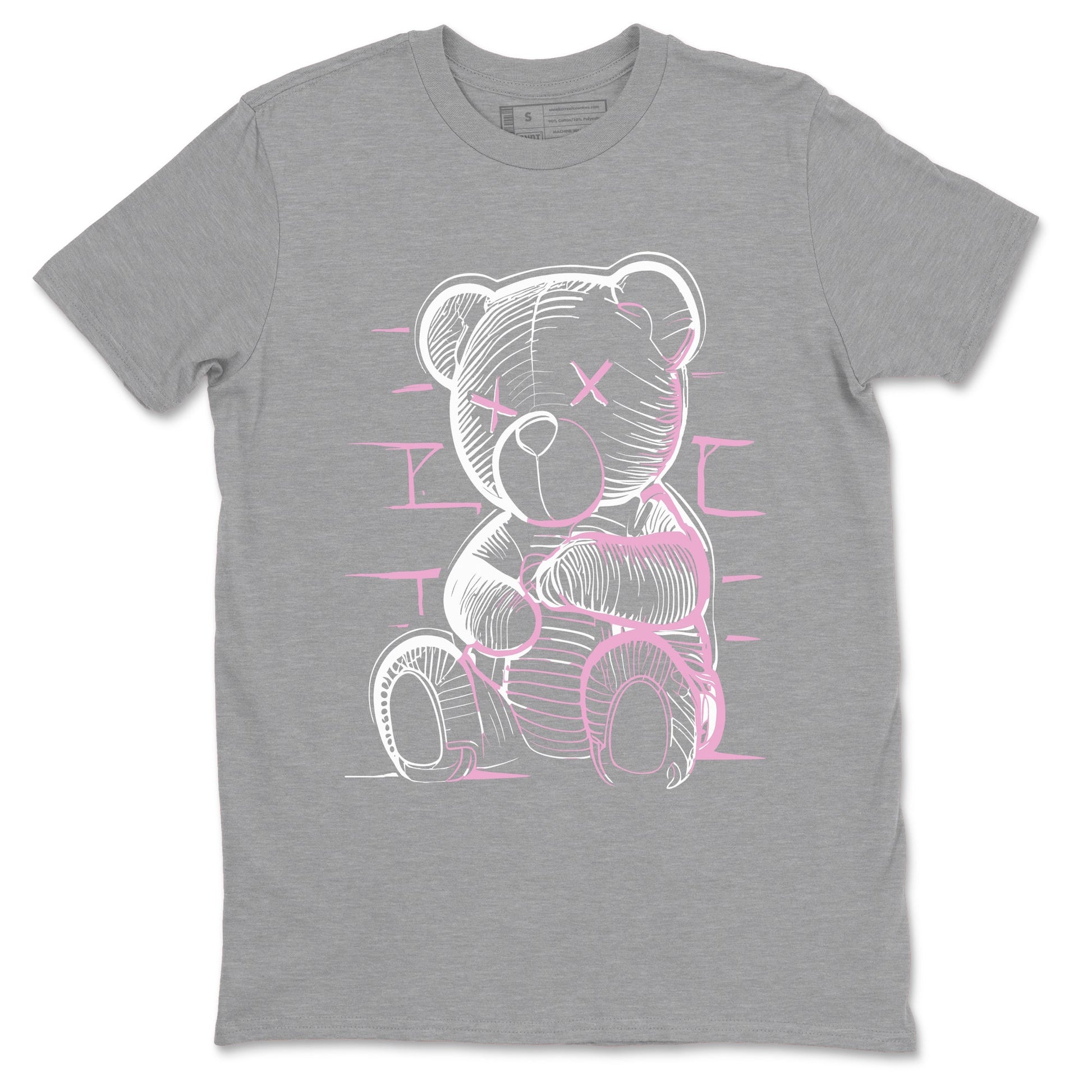 Neon Bear Sneaker Tees - Air Jordan 4 Orchid